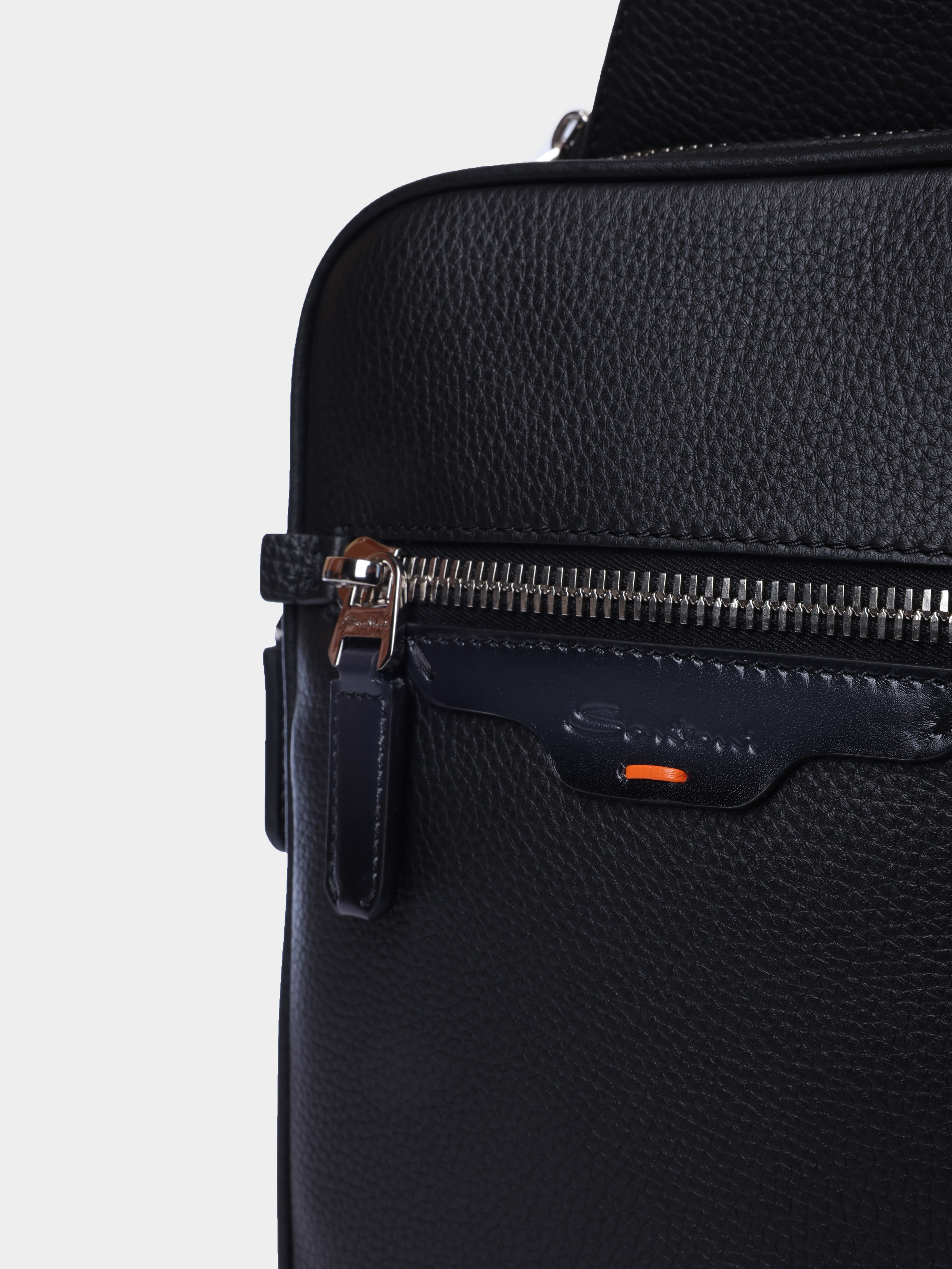 Рюкзак Santoni UIBGA2869BS-AITBN01 кожаный мужской — купить в интернет-магазине Verdistore