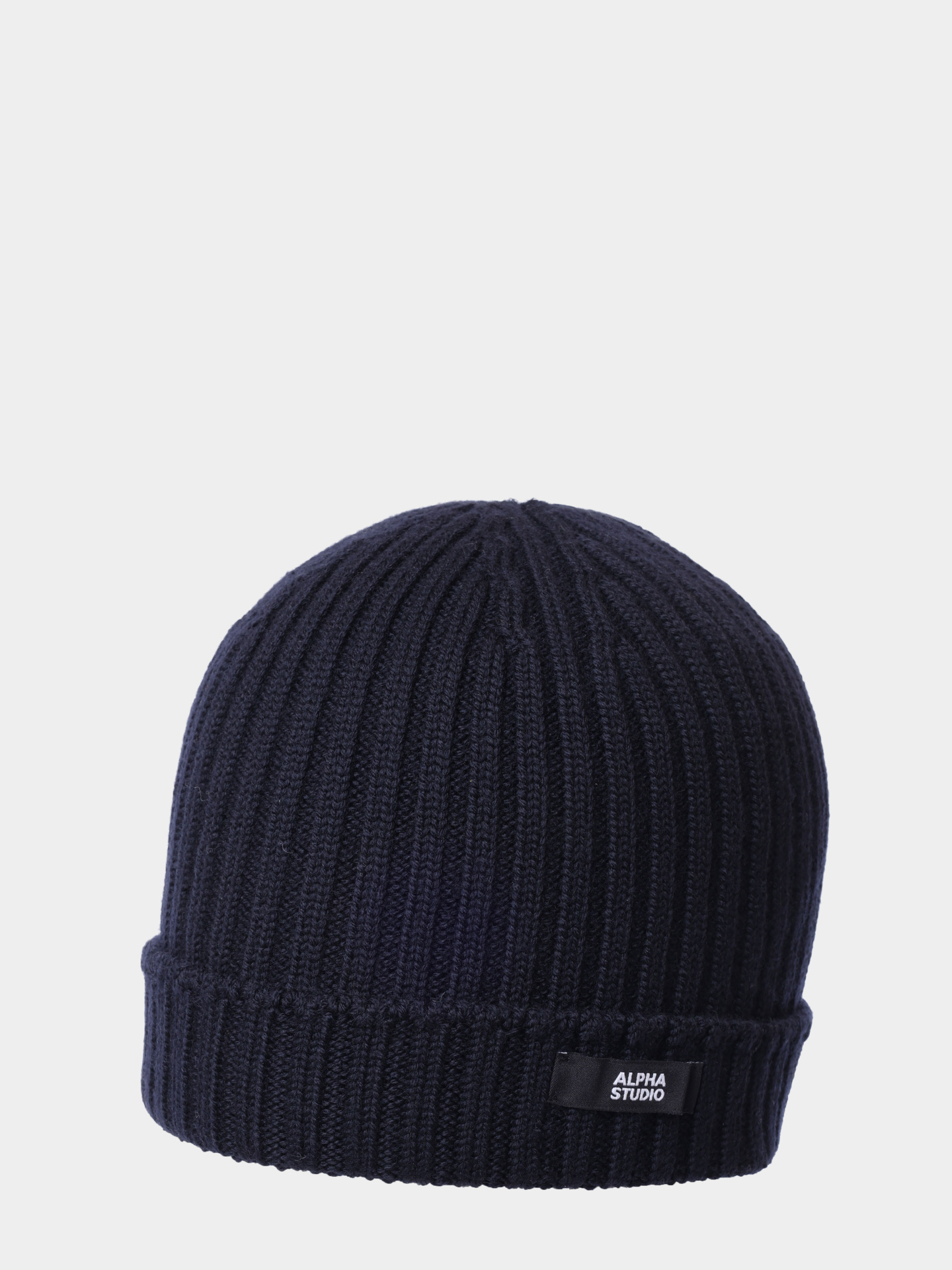 Шапка Alpha Studio AU-3601S 1001 темно-синяя мужская — купить в интернет-магазине Verdistore