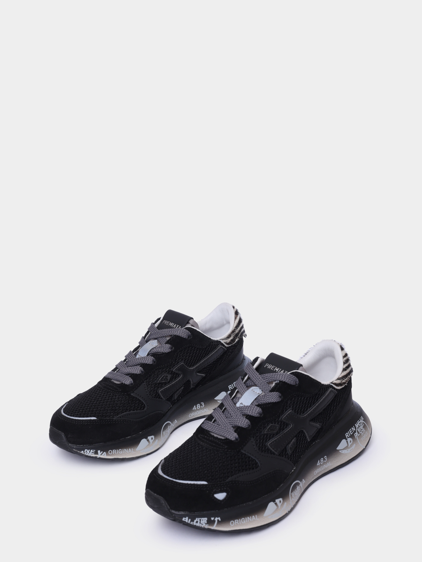 Кроссовки Premiata LAURYN VAR 7779 комбинированные женские — купить в интернет-магазине Verdistore