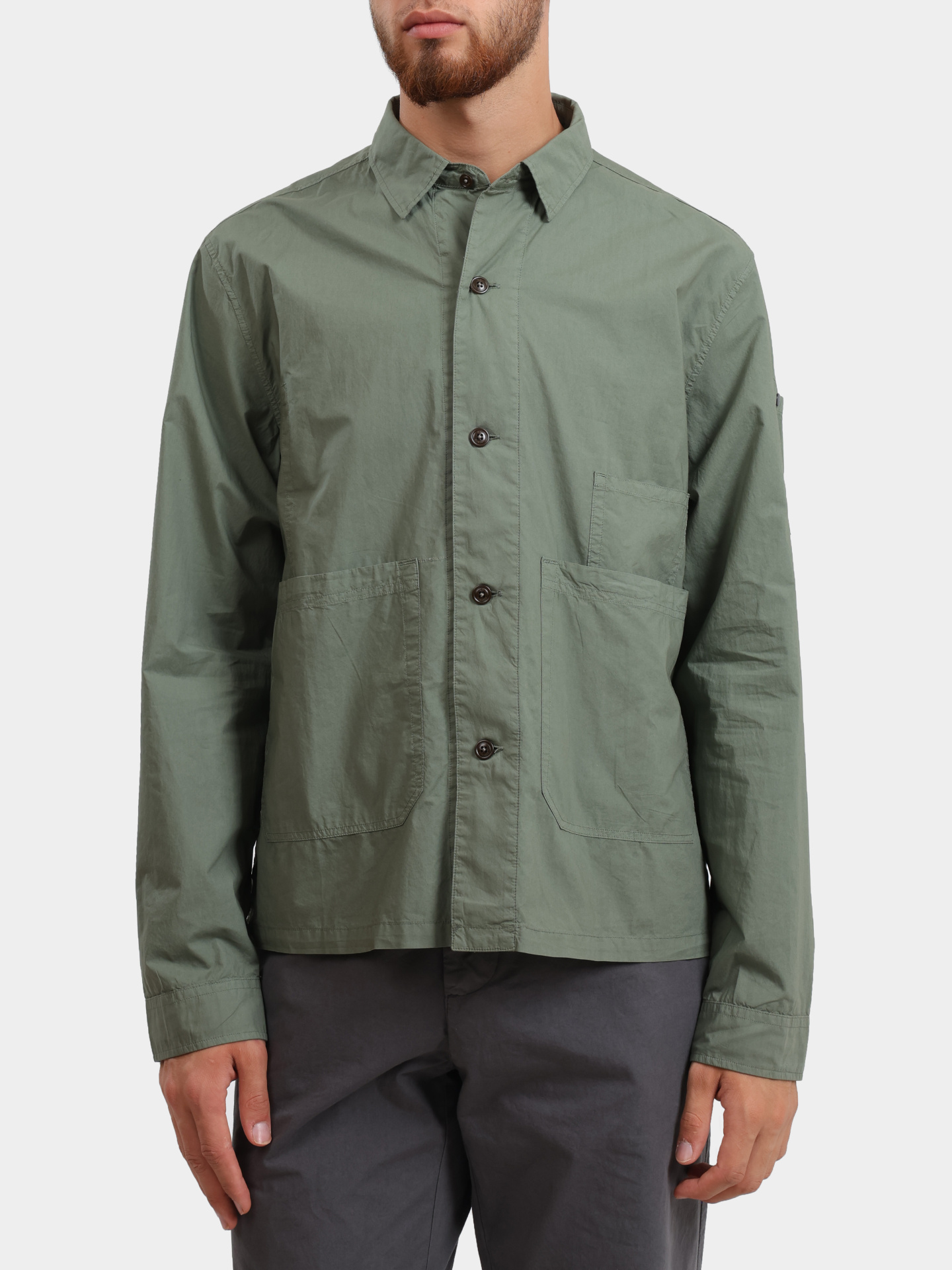 Рубашка C.P. Company 18CMOS238A 005328G 669 хлопковая мужская — купить в интернет-магазине Verdistore