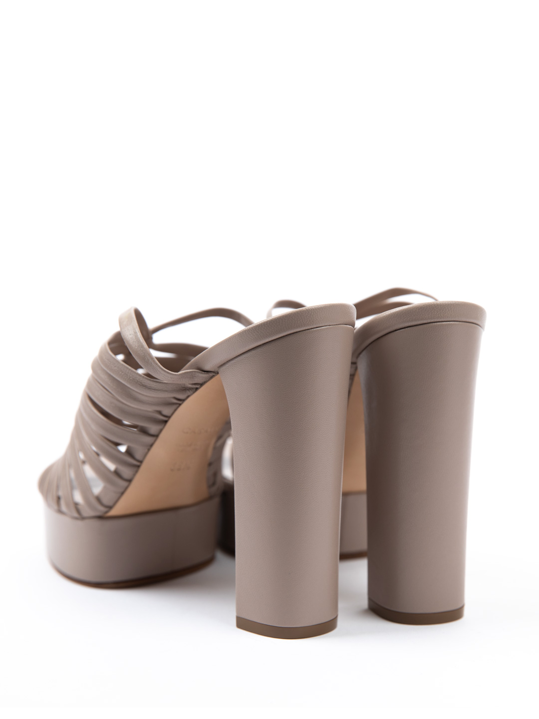 Сабо Casadei 1M635P1201 кожаные женские — купить в интернет-магазине Verdistore