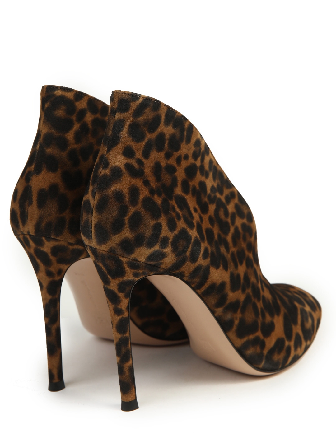 Ботильоны Gianvito Rossi G53260 леопардовые женские — купить в интернет-магазине Verdistore
