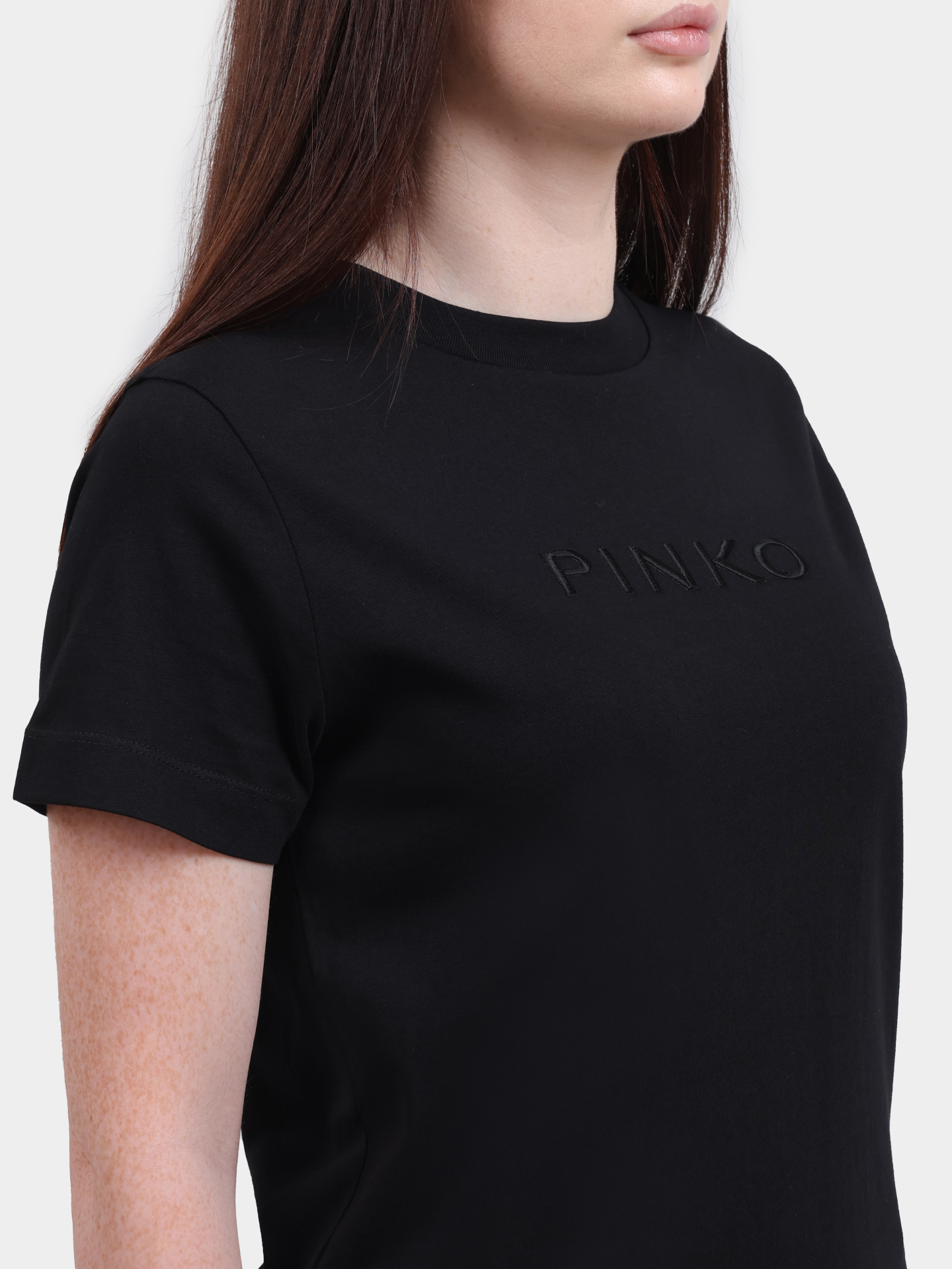 Футболка Pinko 101752 A2RD Z99 хлопковая женская — купить в интернет-магазине Verdistore