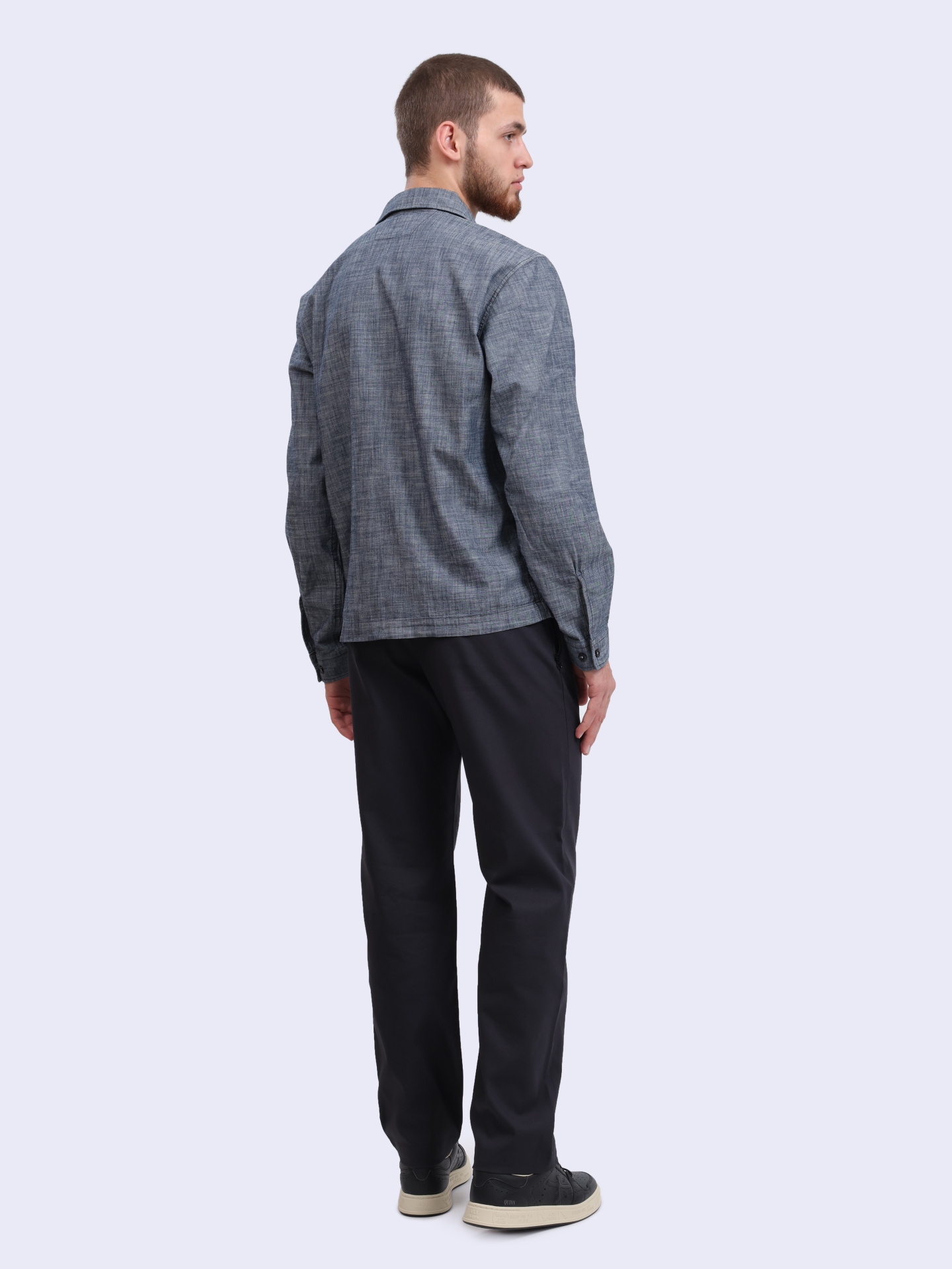 Рубашка C.P. Company 18CMSH152A110065W D17 хлопковая мужская — купить в интернет-магазине Verdistore