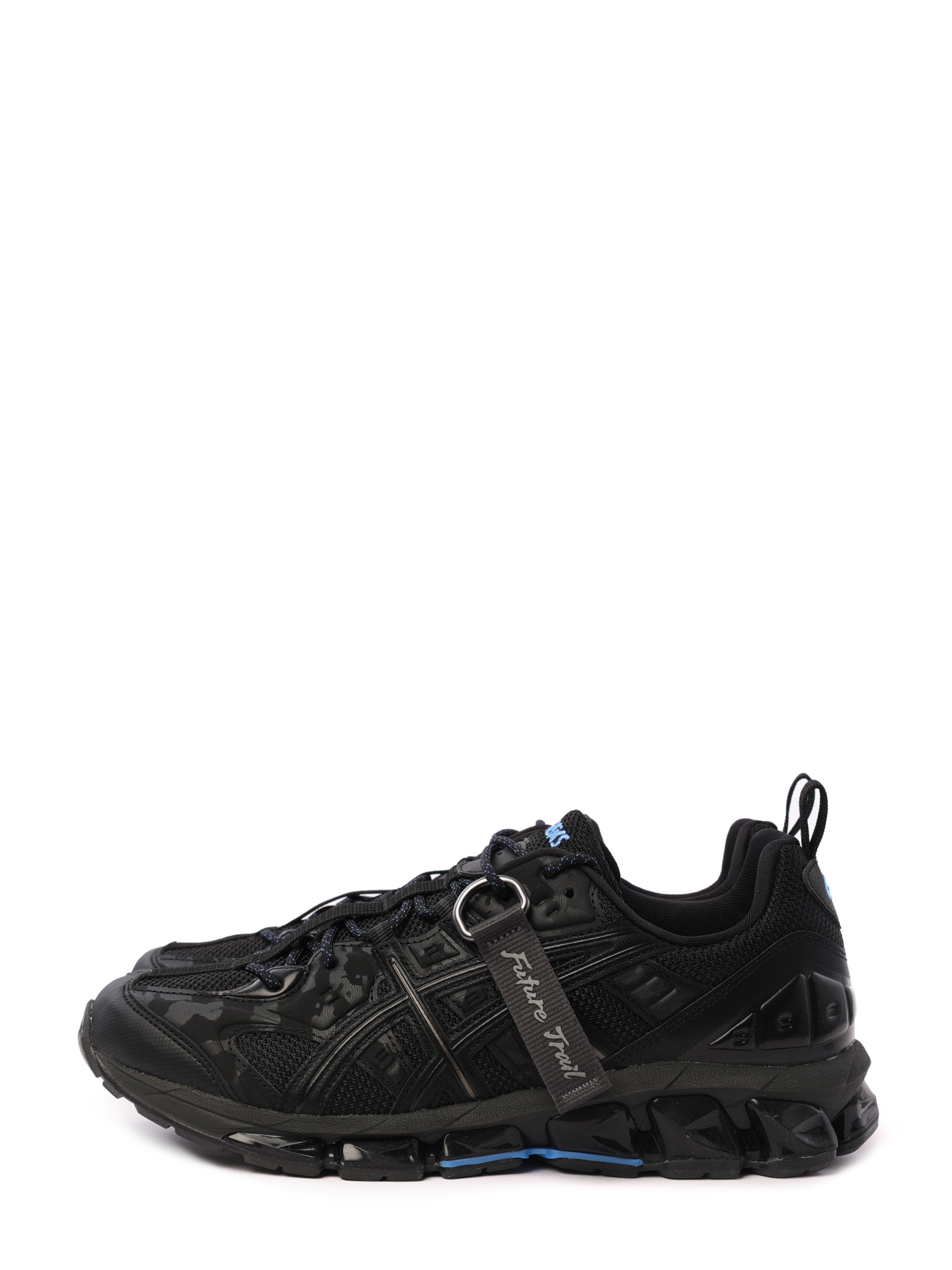 Кроссовки Asics 1201A679 черные мужские с текстильными вставками — купить в интернет-магазине Verdistore