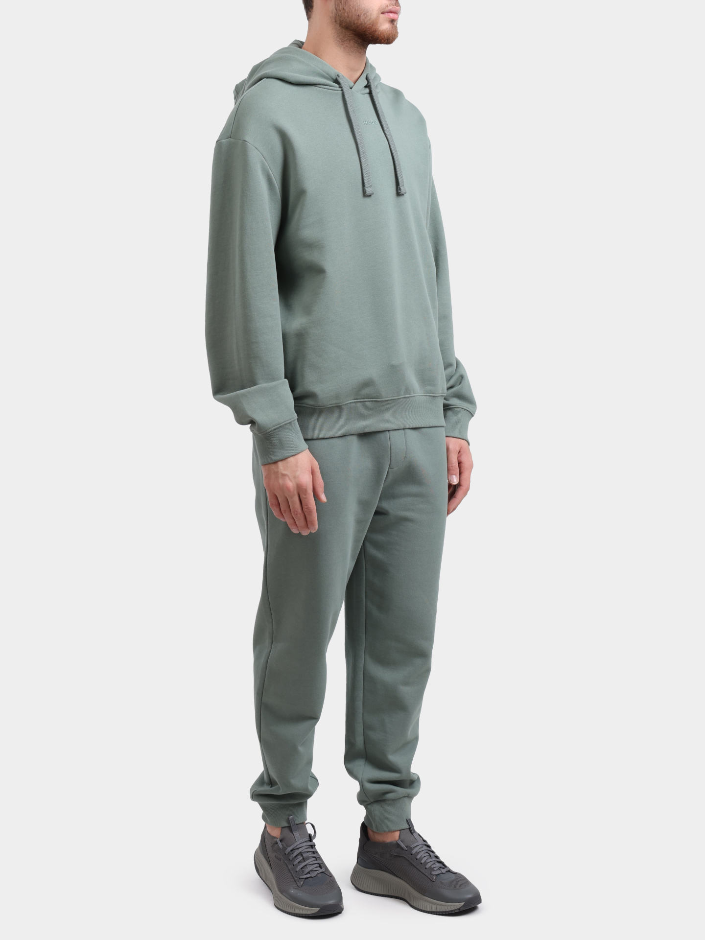 Костюм спортивный Hugo Tracksuit_DapoDayote зеленый мужской — купить в интернет-магазине Verdistore