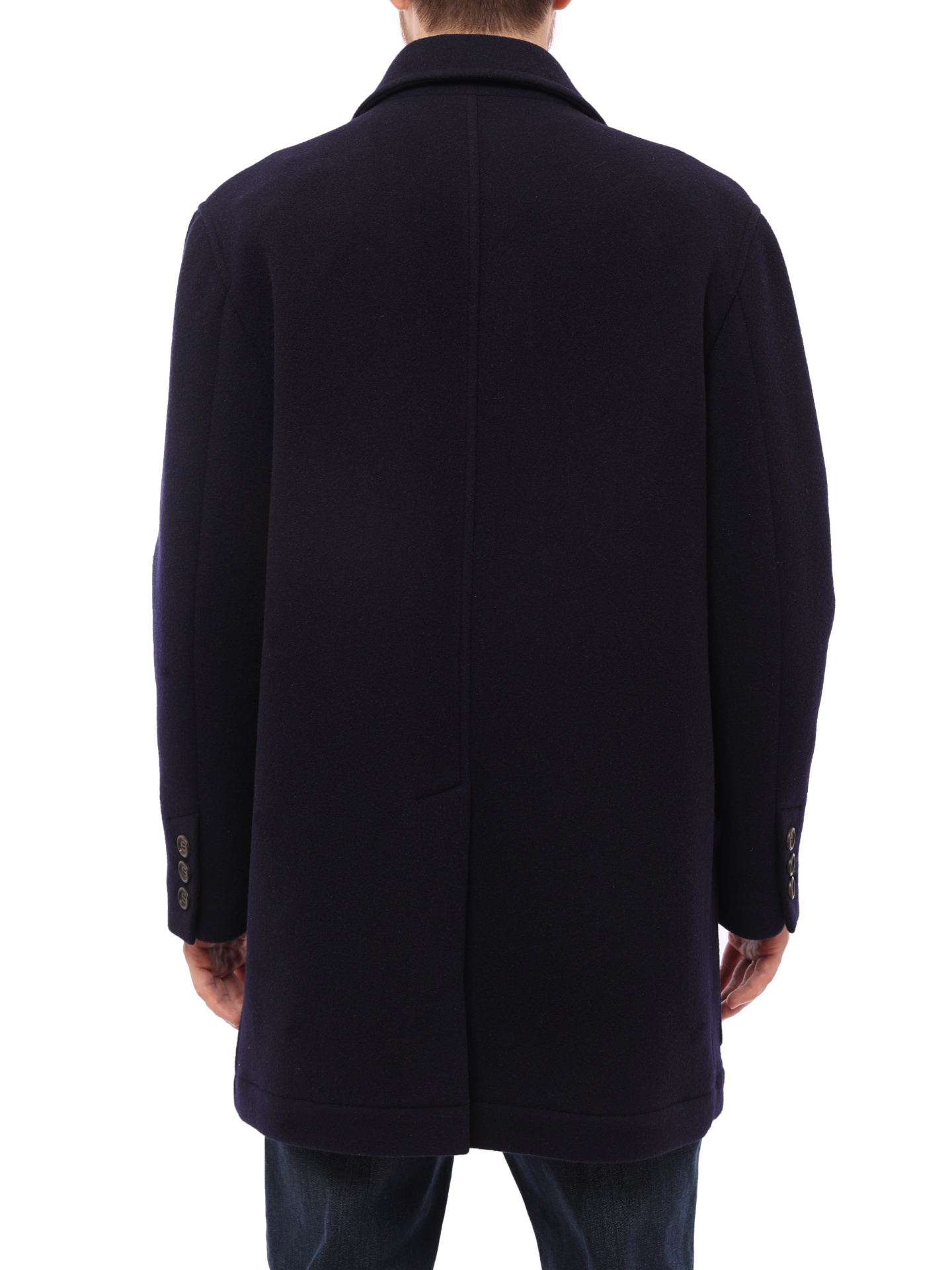 Пальто Brunello Cucinelli MN4679090 C085 шерстяное мужское — купить в интернет-магазине Verdistore