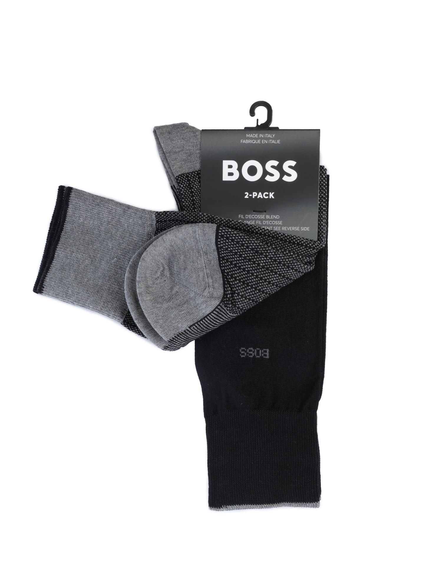 Носки Boss 50515130 001 мужские из тонкой пряжи с маленьким логотипом  — купить в интернет-магазине Verdistore