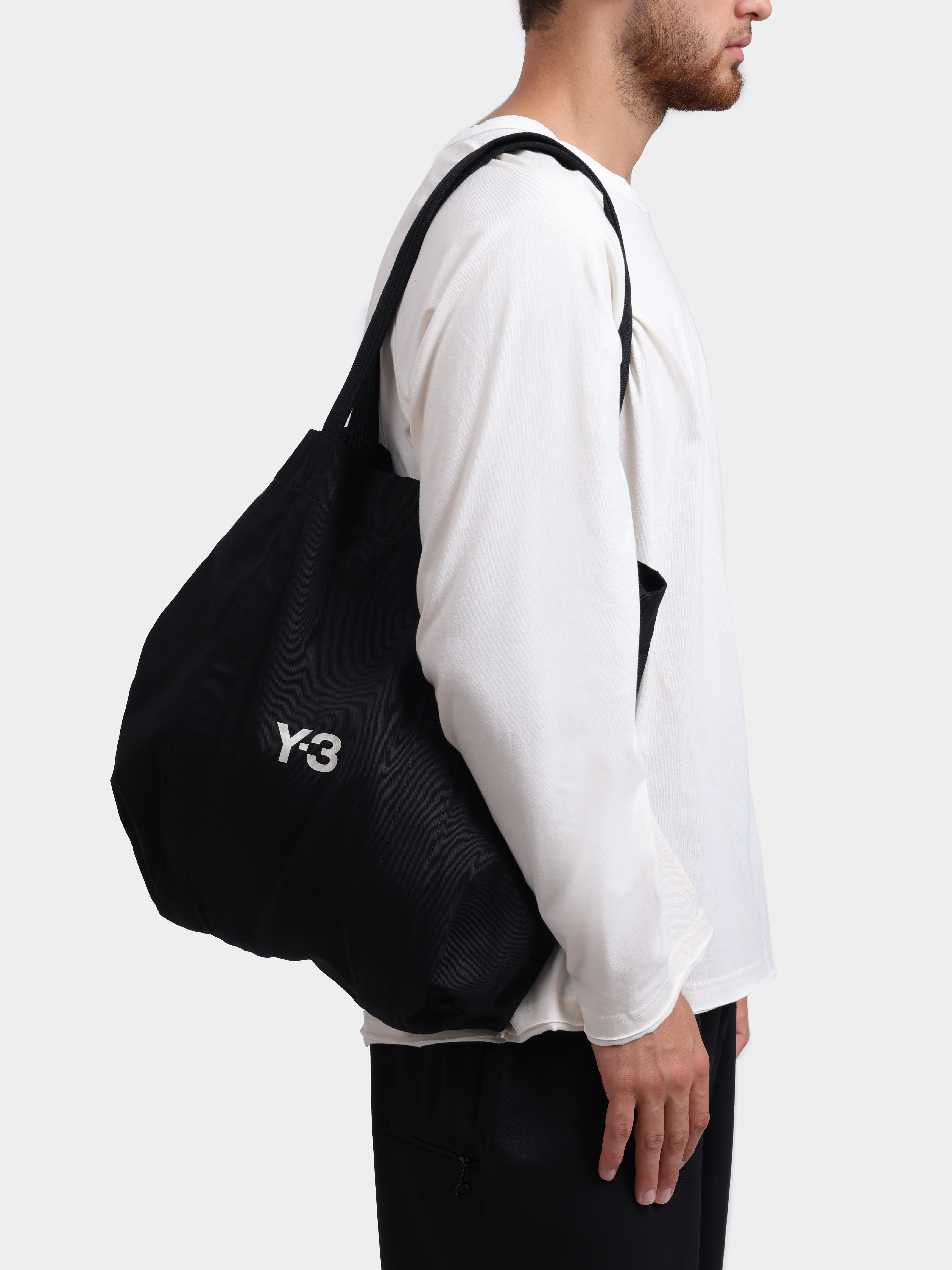 Сумка Y-3 JJ3957 текстильная женская с логотипом — купить в интернет-магазине Verdistore