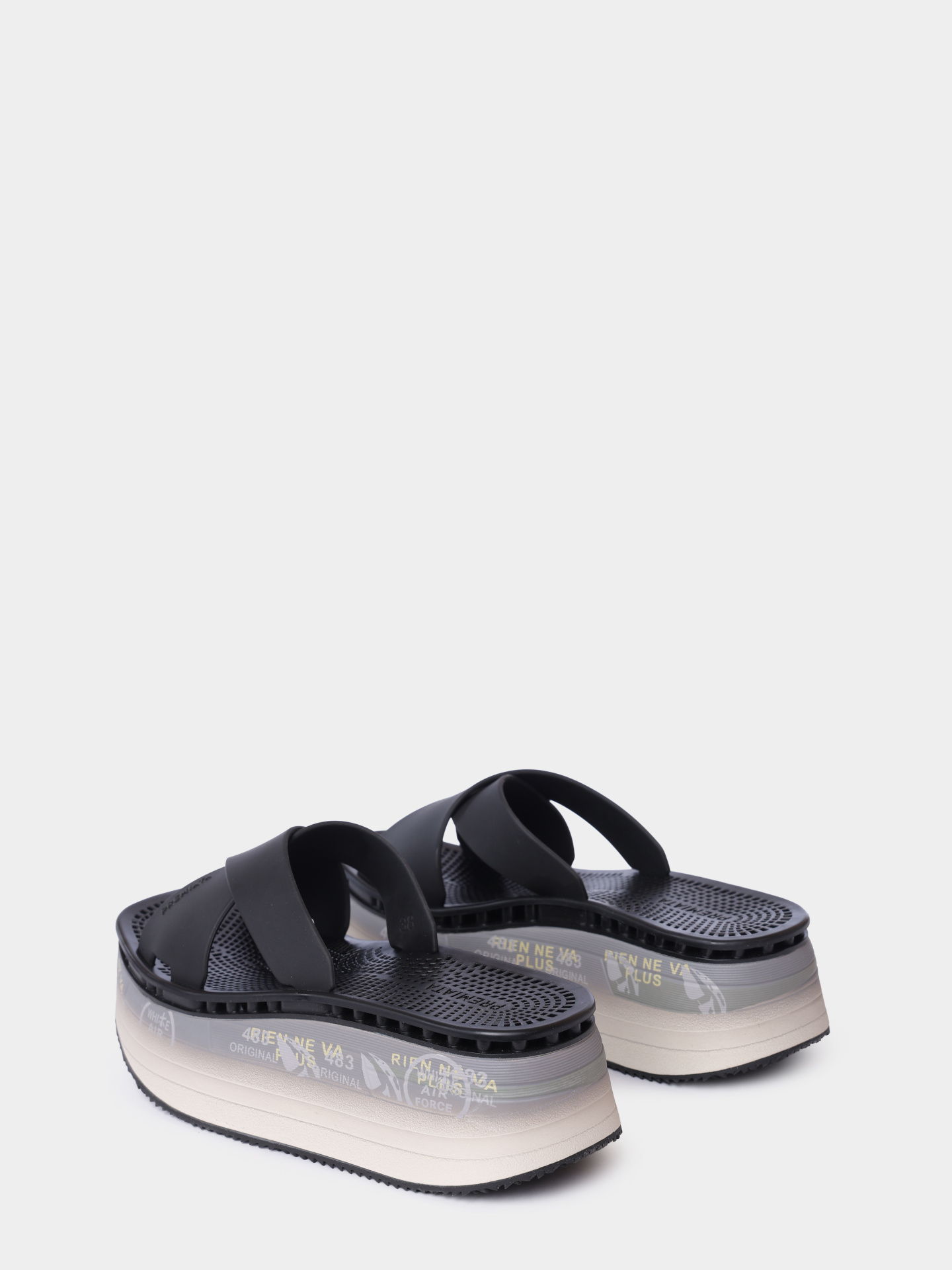 Сабо Premiata MOURA VAR 7457 черные женские — купить в интернет-магазине Verdistore