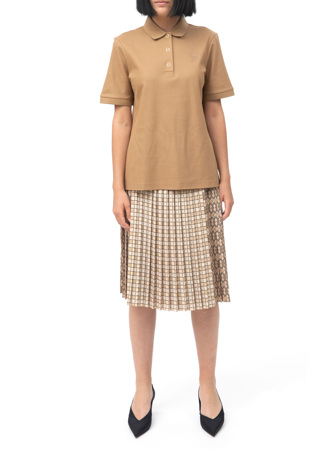 Юбка Burberry 8016899 A3869 плиссированная женская — купить в интернет-магазине Verdistore