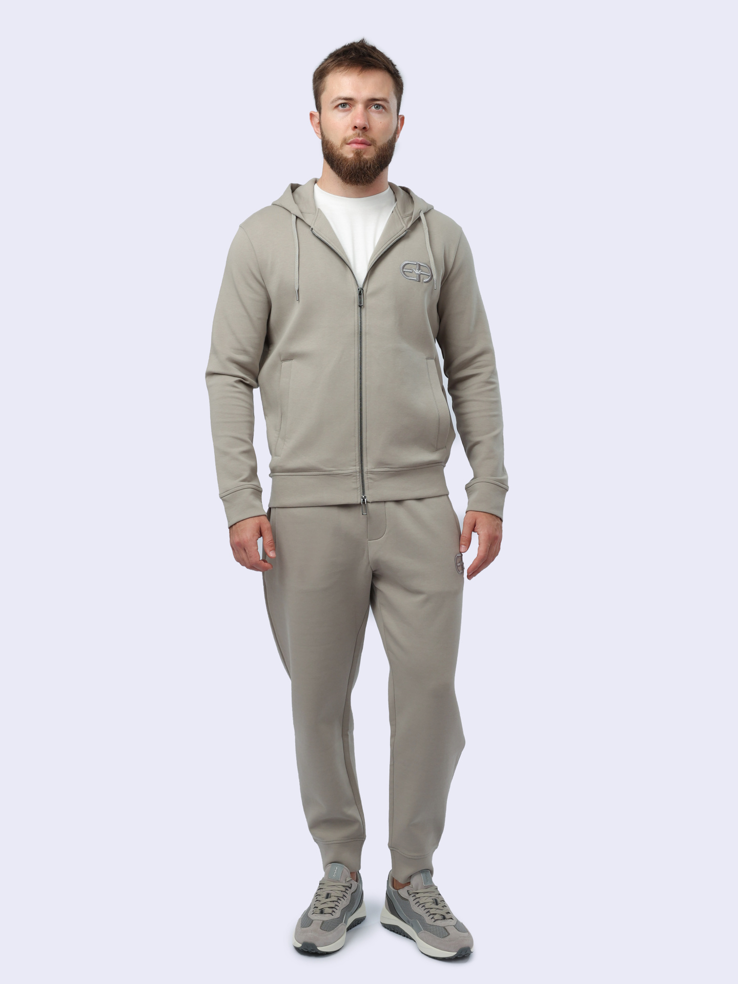 Мастерка Emporio Armani 8N1ML6 1JHSZ 0643 хлопковая мужская — купить в интернет-магазине Verdistore