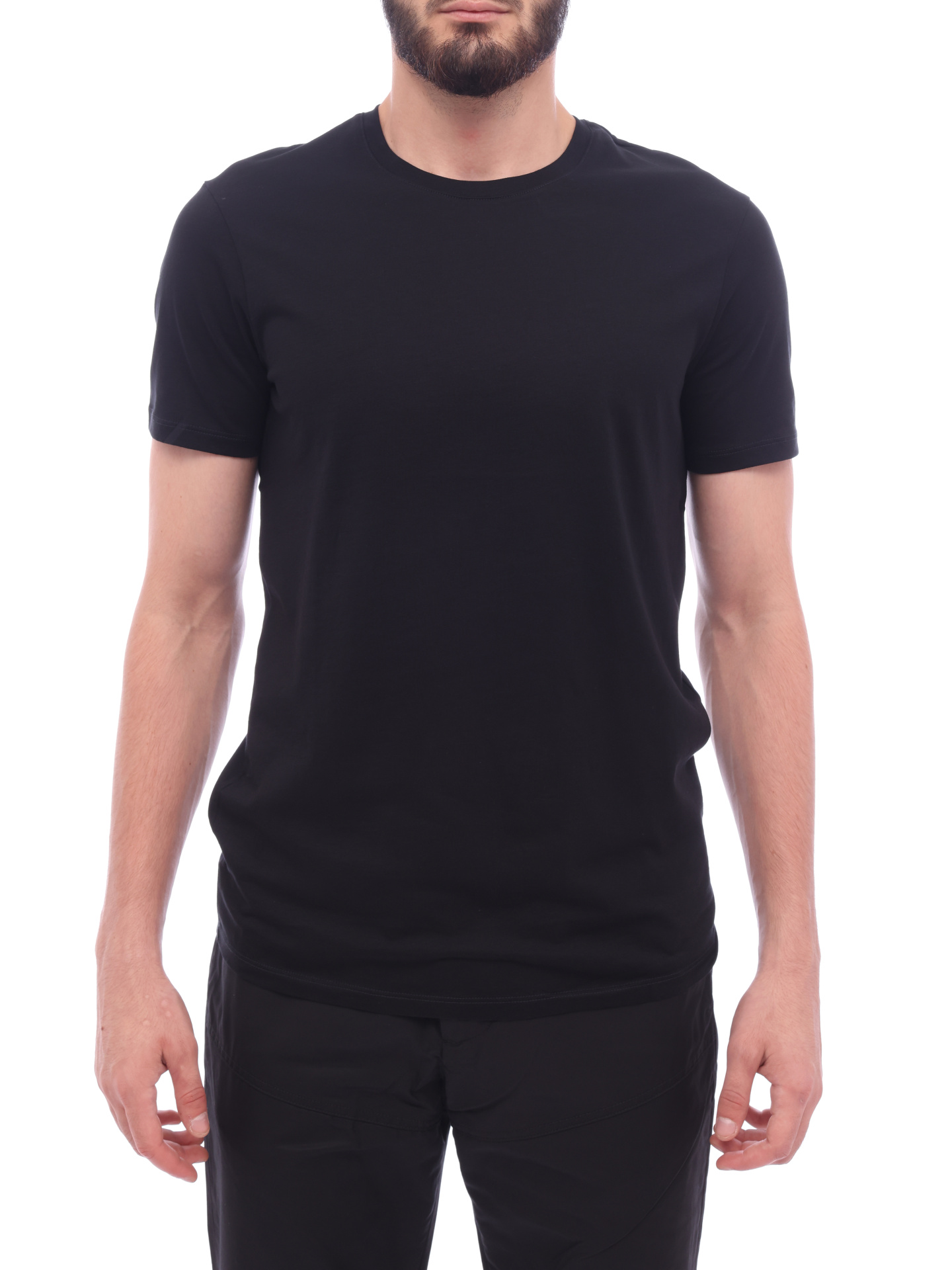 Футболка Armani Exchange 8NZT74 ZJA5Z 1200 черная мужская из хлопка — купить в интернет-магазине Verdistore
