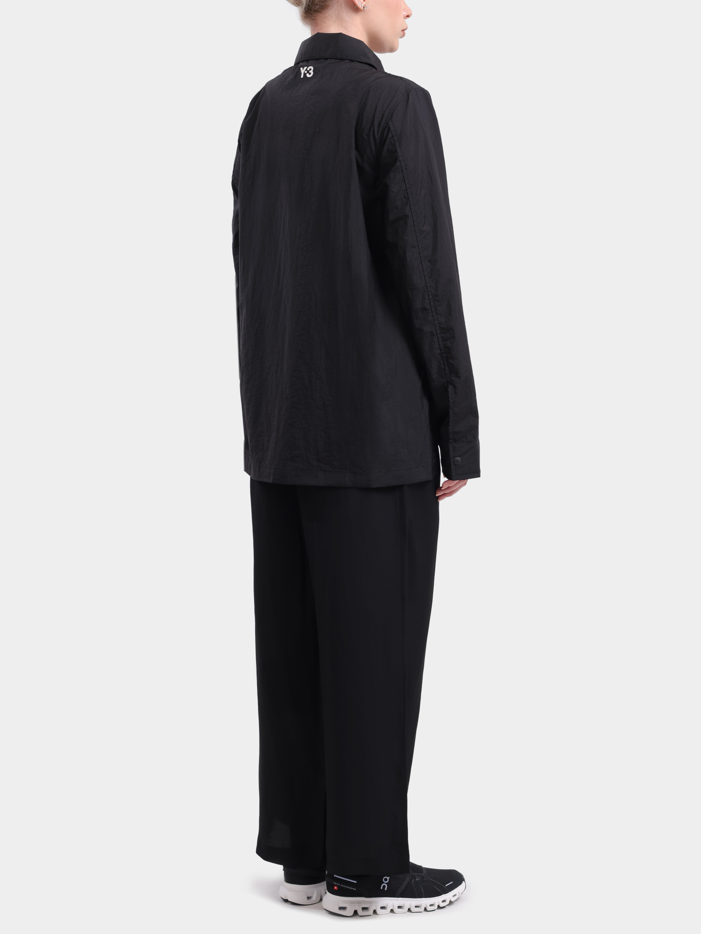 Брюки Y-3 KH3206 BLACK черные женские на кулиске — купить в интернет-магазине Verdistore