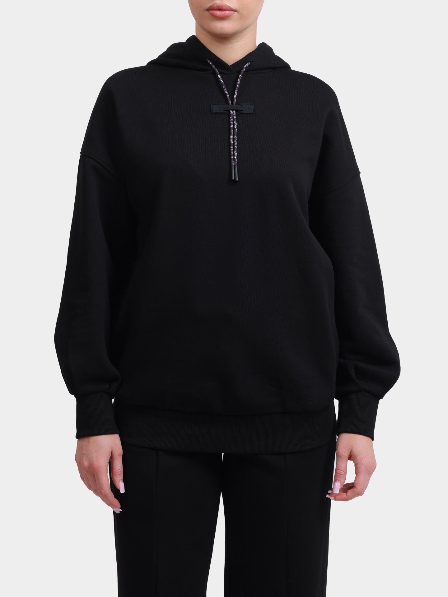 Худи Armani Exchange XW000748 AF16114 UC001 хлопковое женское — купить в интернет-магазине Verdistore