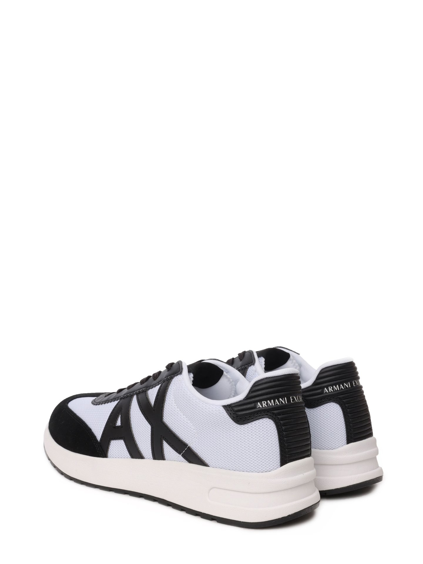 Кроссовки Armani Exchange XUX071 XV527 T685 комбинированные мужские с логотипом — купить в интернет-магазине Verdistore