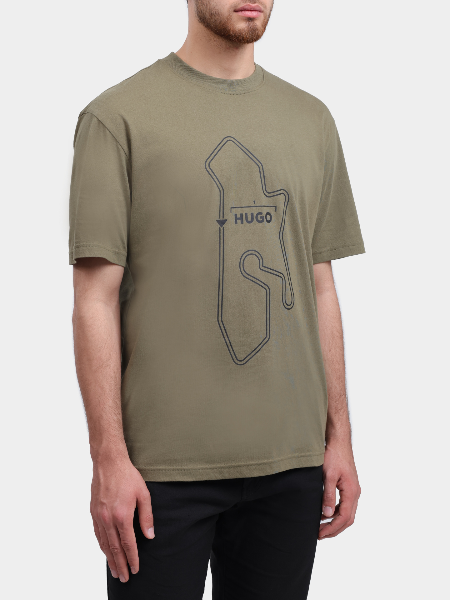 Футболка Hugo 50531757 389 хлопковая мужская — купить в интернет-магазине Verdistore
