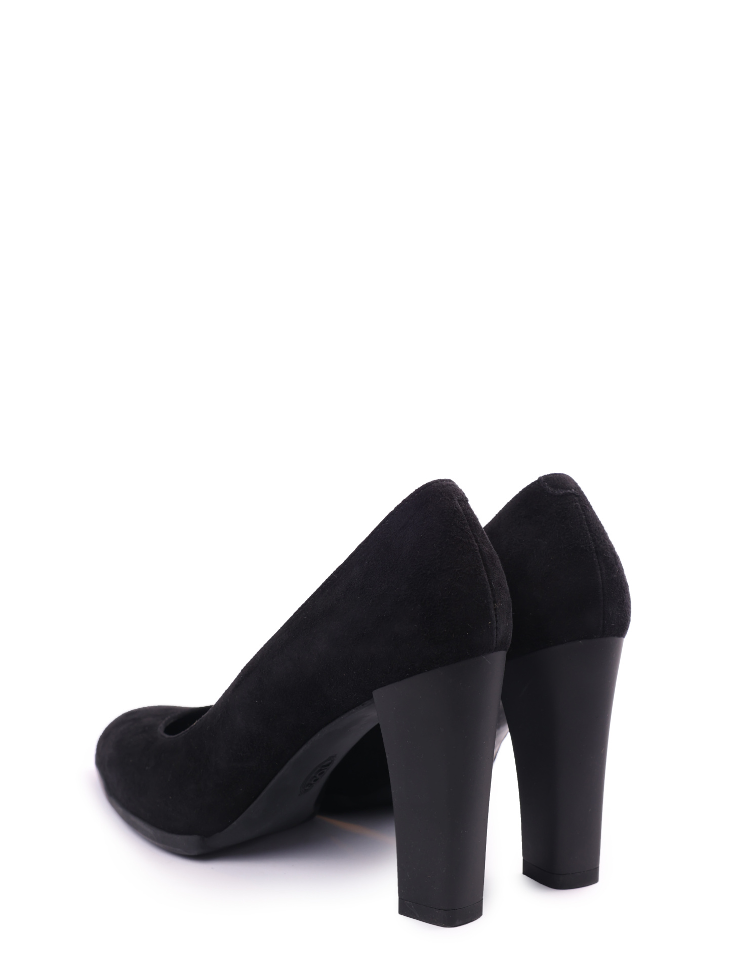 Туфли XXW0WY0N080HR0B999 из натуральной замши на высоком каблуке — купить в интернет-магазине Verdistore