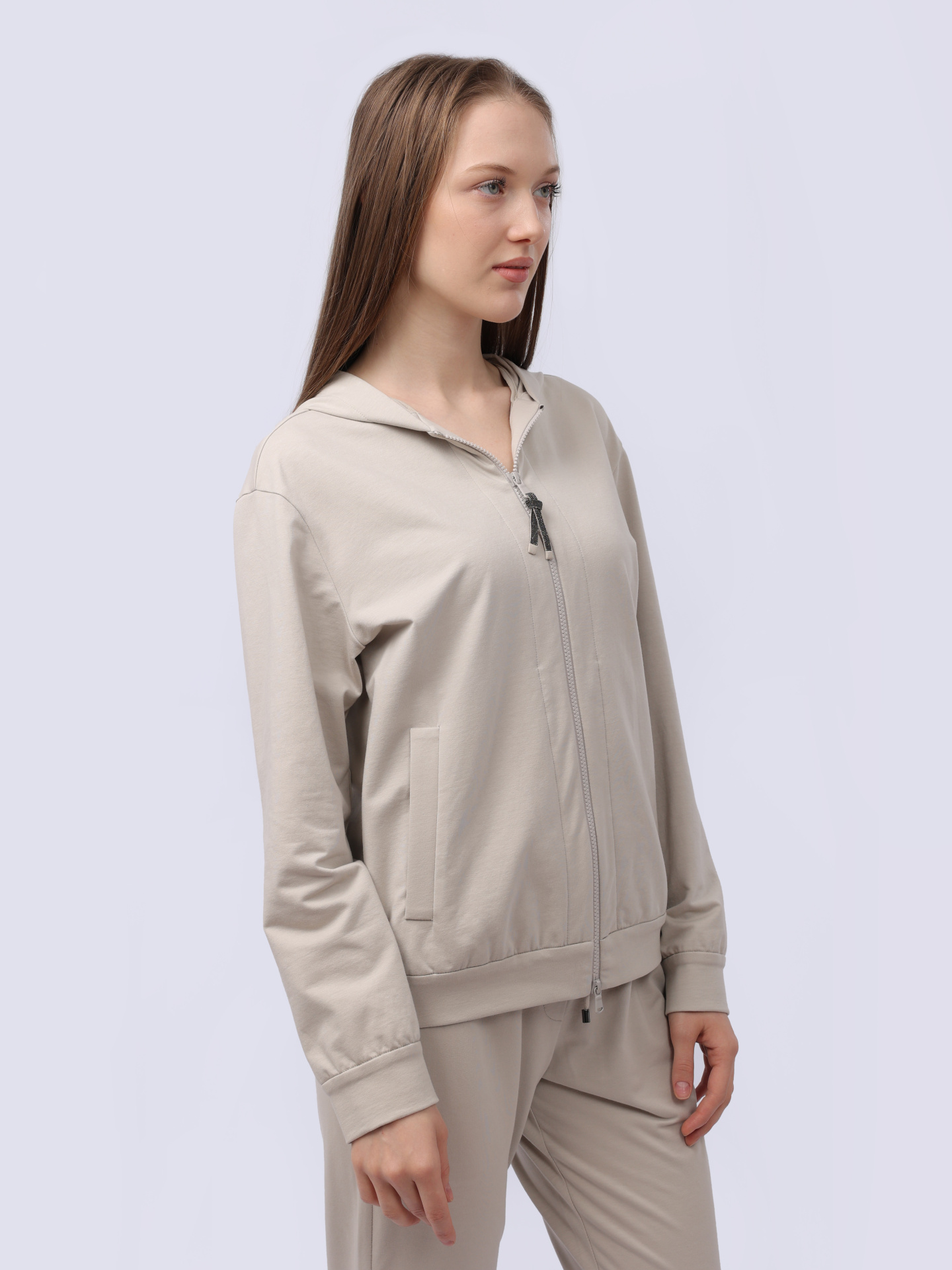 Мастерка Brunello Cucinelli MH827B1190 С9593 хлопковая женская — купить в интернет-магазине Verdistore