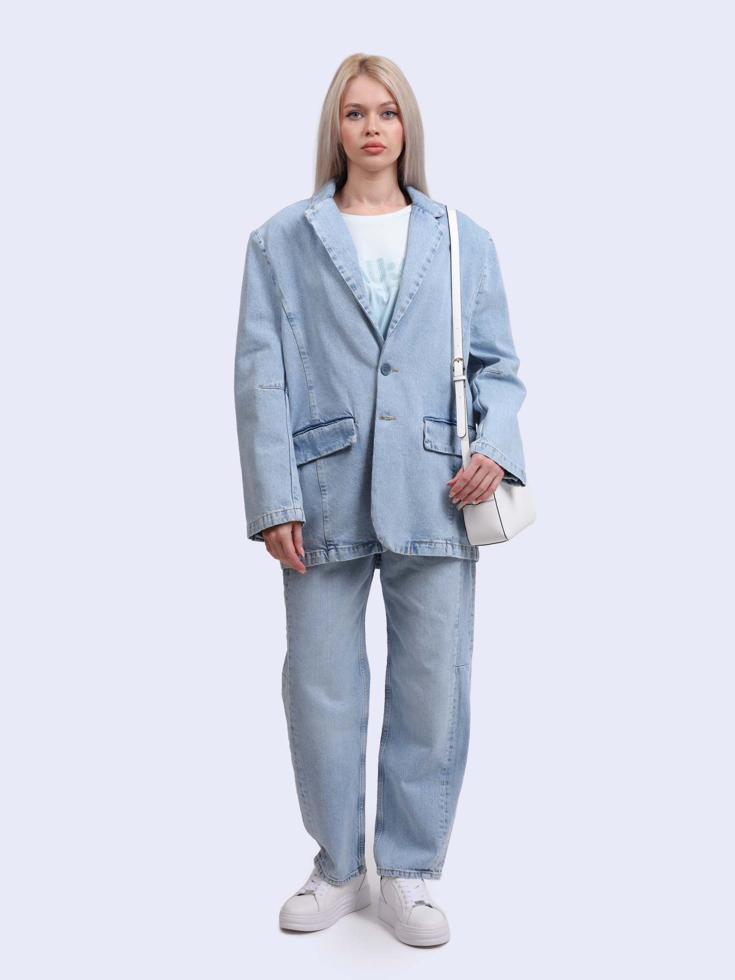 Жакет Liu-Jo UA5210 D4854 78840 джинсовый женский — купить в интернет-магазине Verdistore