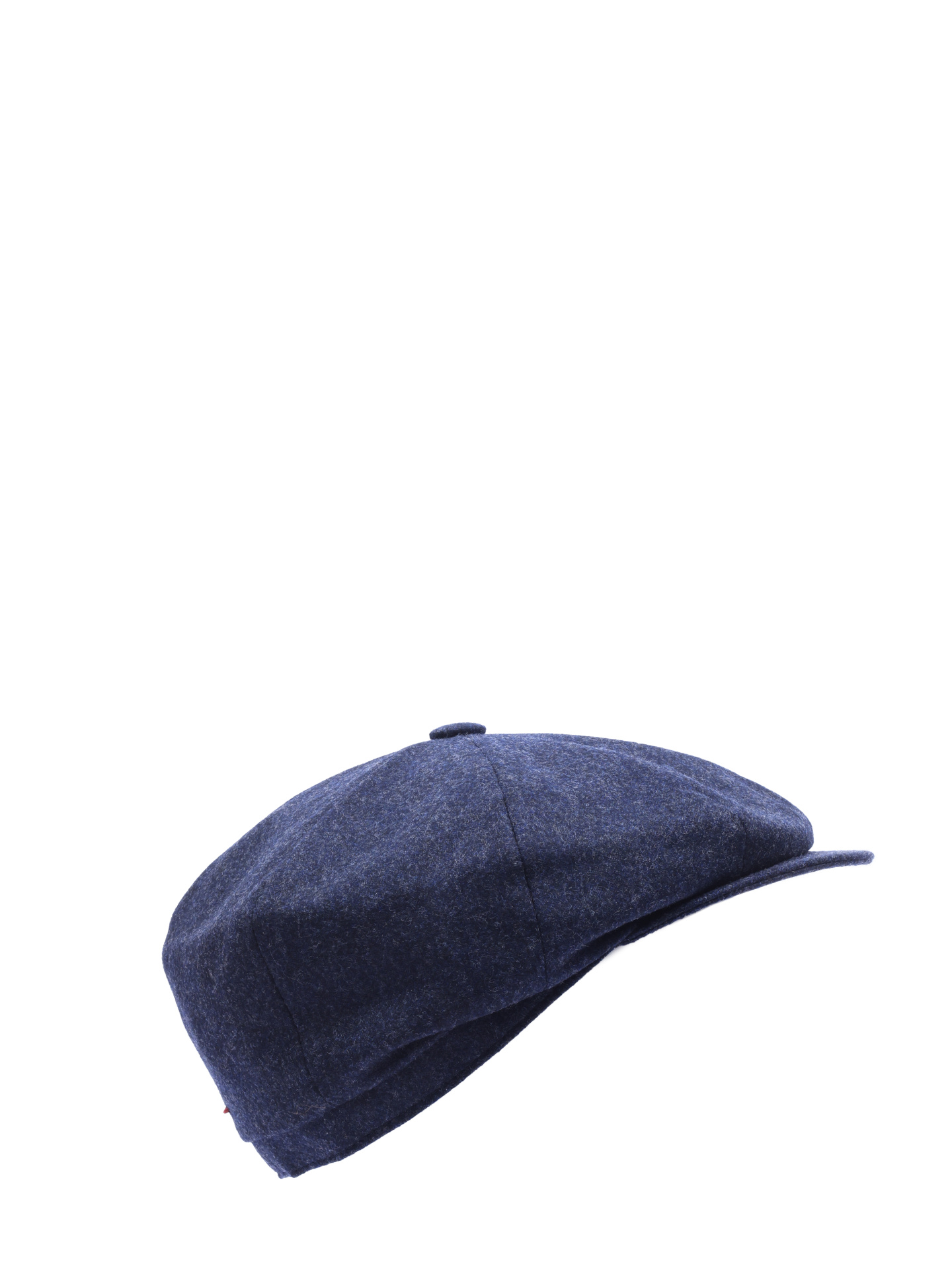 Кепка Brunello Cucinelli M038P9945 C2412 синяя мужская из шерсти — купить в интернет-магазине Verdistore
