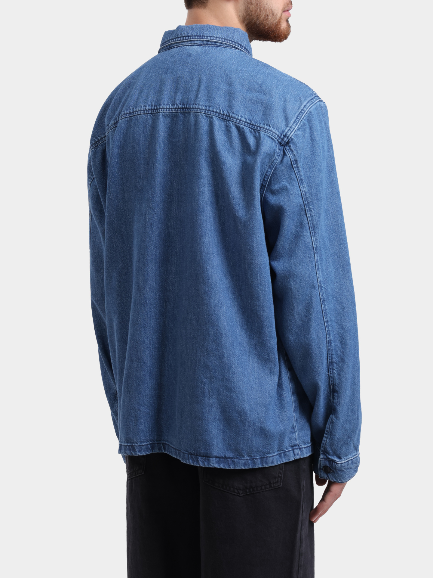 Рубашка Boss 50544660 404 джинсовая мужская — купить в интернет-магазине Verdistore