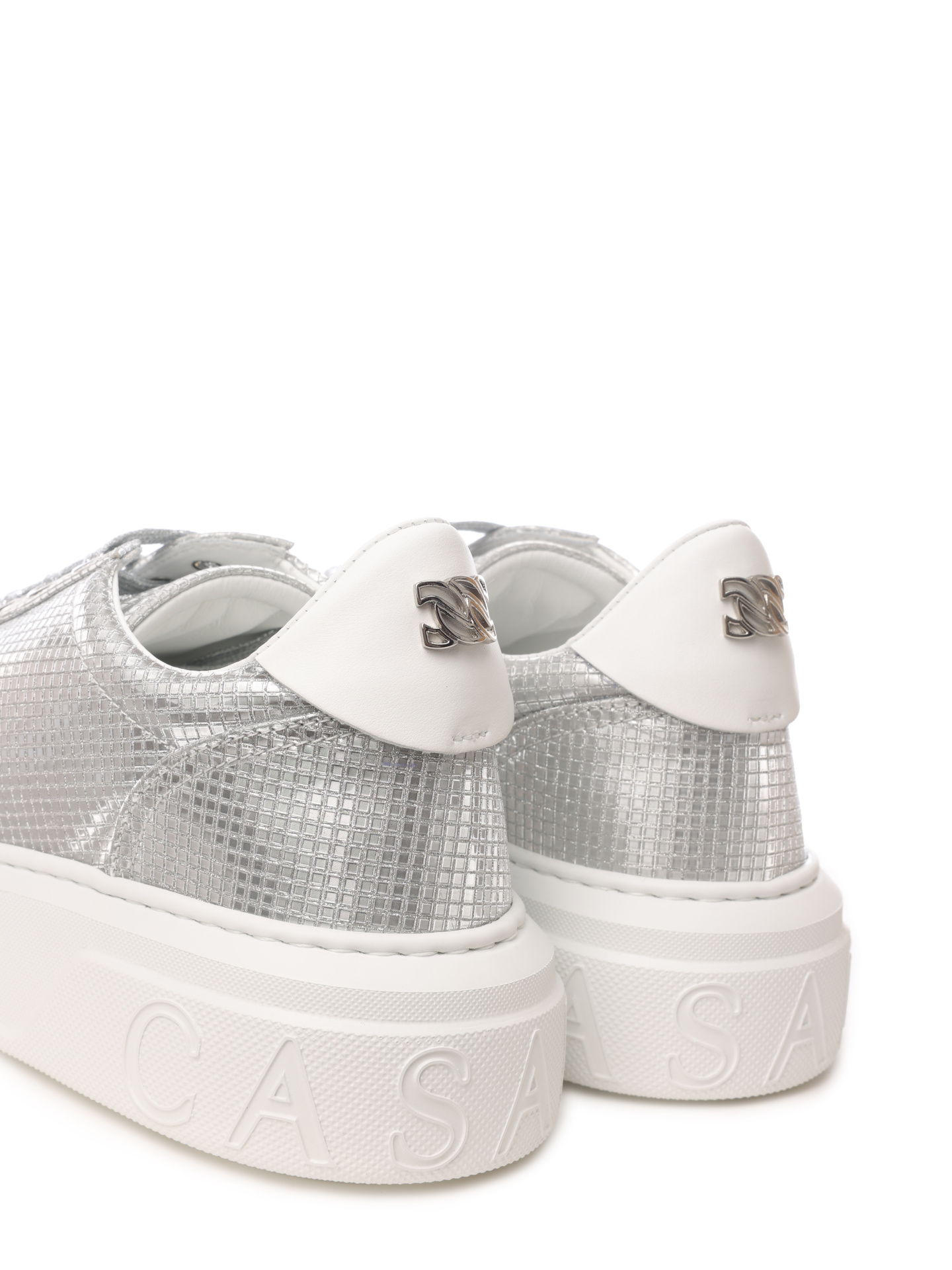 Кеды Casadei 2X001X0201C2350A005 серебристые женские — купить в интернет-магазине Verdistore