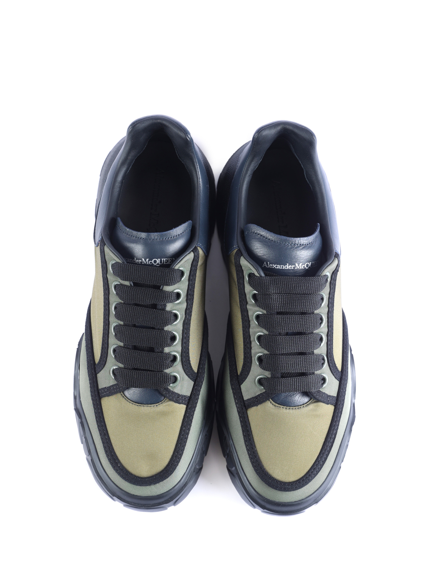 Кроссовки Alexander McQueen 682813-W4RQ5-3299 комбинированные мужские — купить в интернет-магазине Verdistore