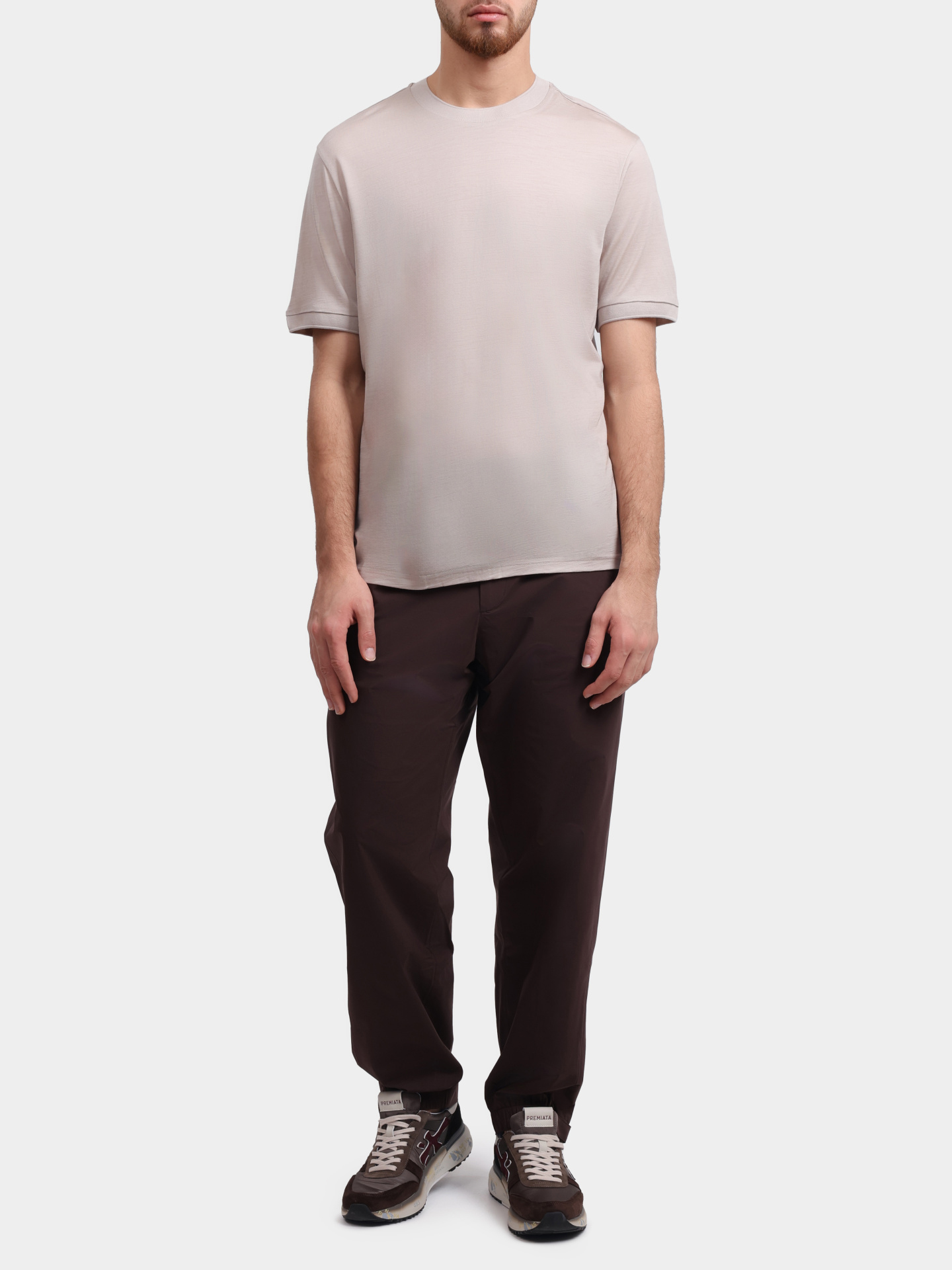 Футболка JG000244U 52068 1985 молочного цвета мужская — купить в интернет-магазине Verdistore