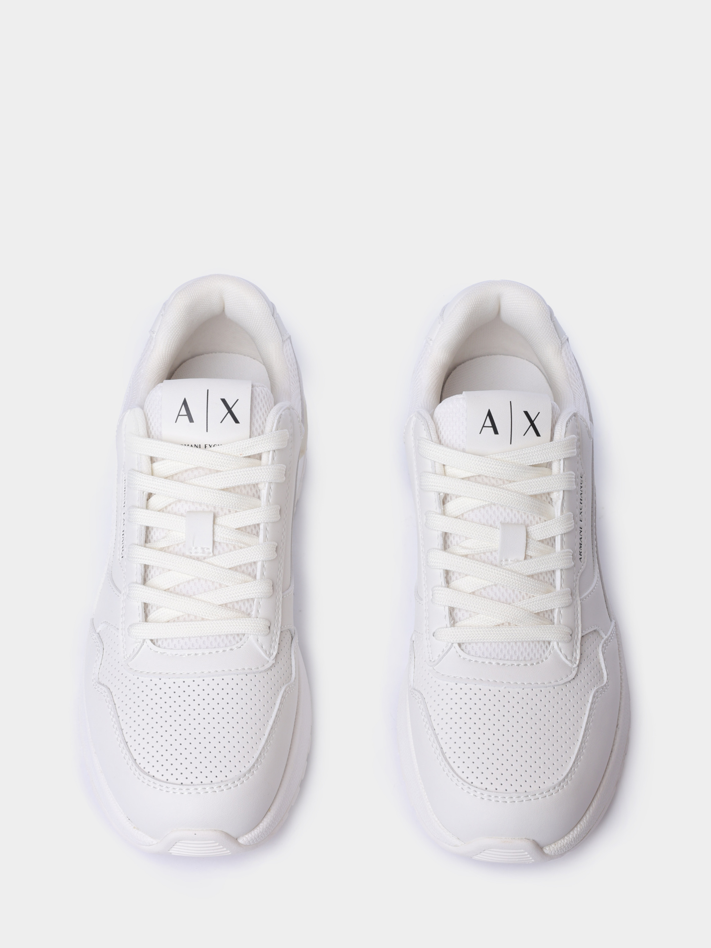 Кроссовки Armani Exchange XM002625 AF22779 U0003 белые мужские — купить в интернет-магазине Verdistore