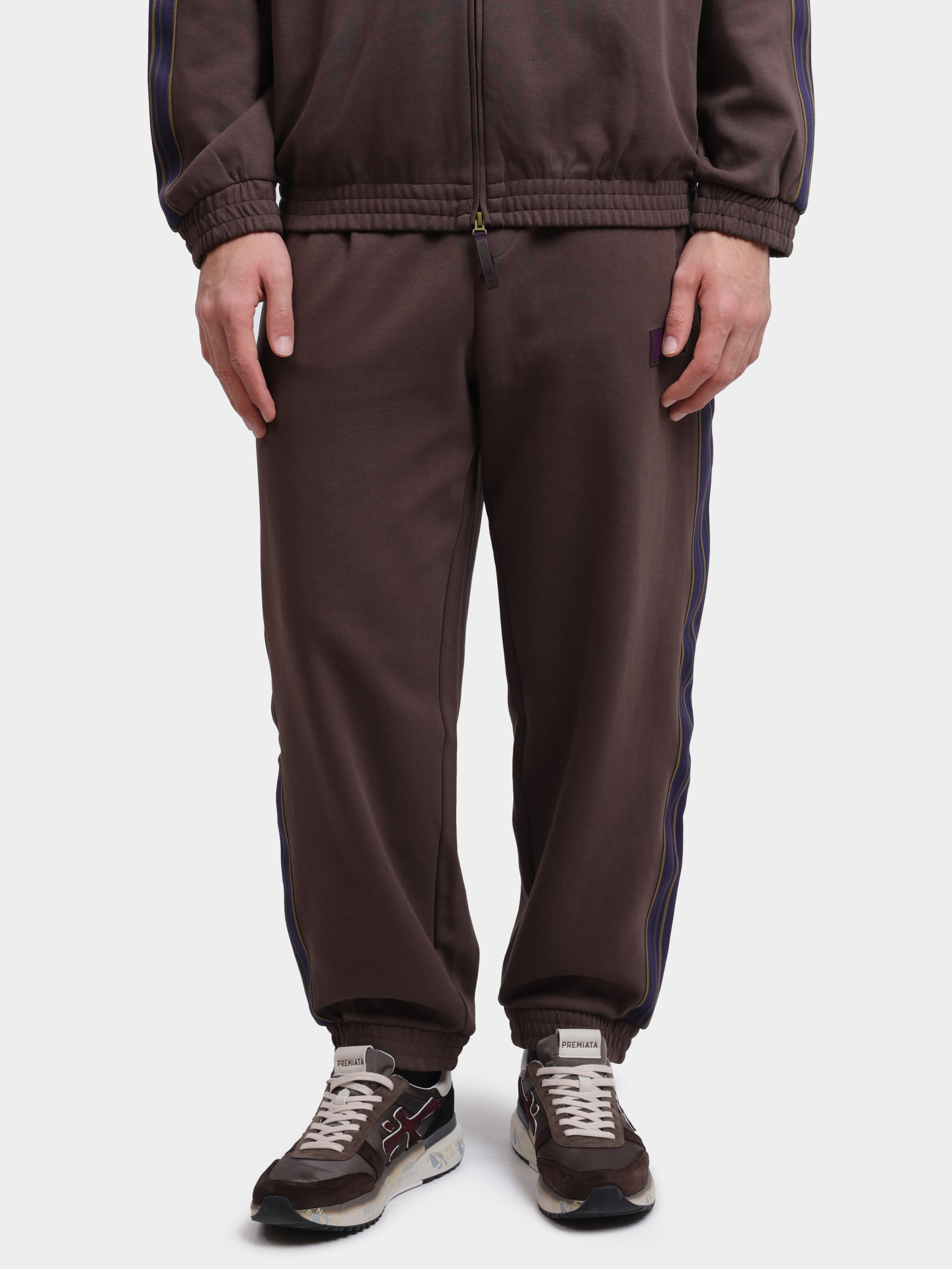 Костюм спортивный EA7 7X000392 AF12660 U6064 коричневый мужской — купить в интернет-магазине Verdistore