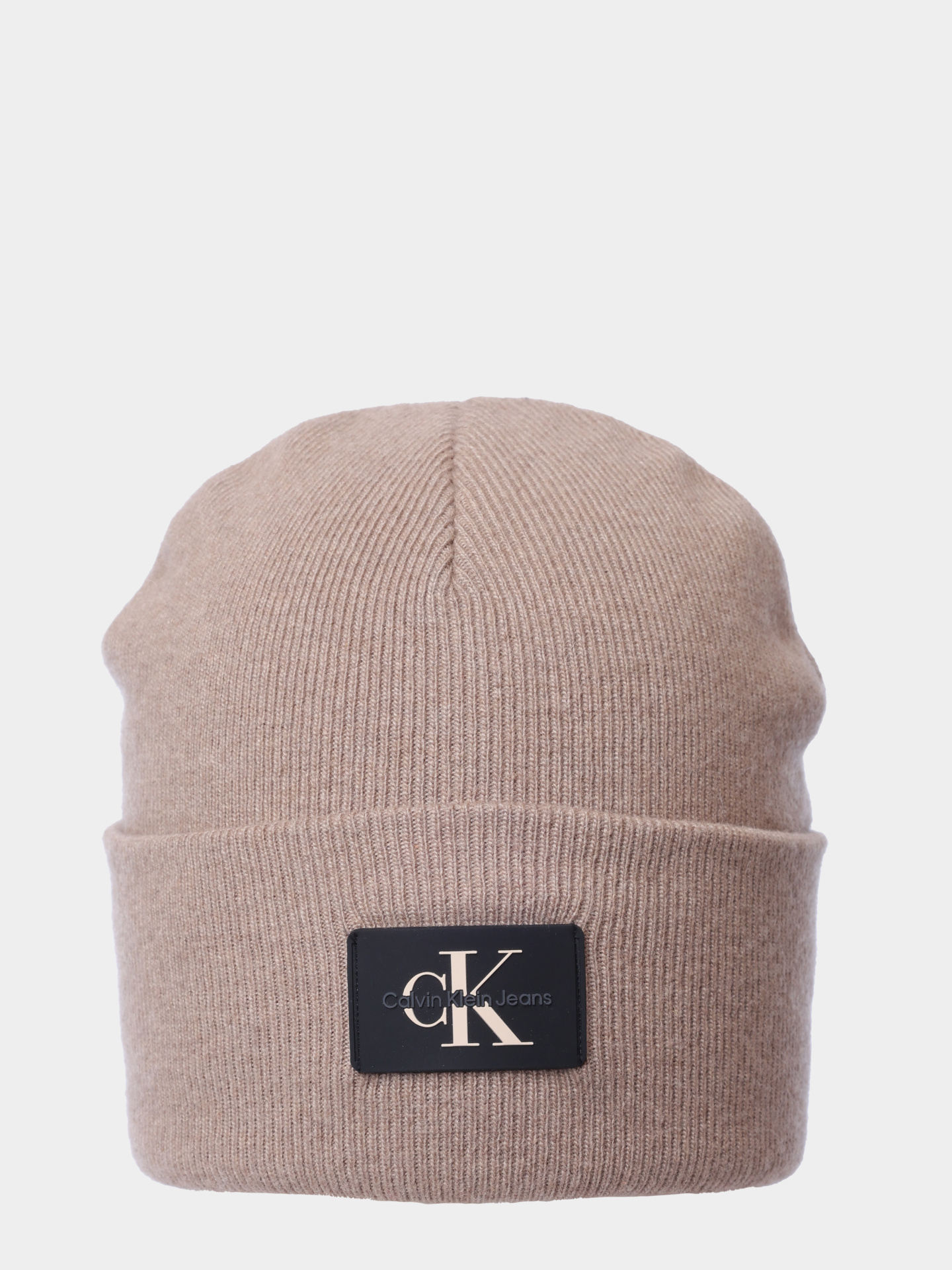 Шапка Calvin Klein Jeans K50K511743 бежевая мужская — купить в интернет-магазине Verdistore