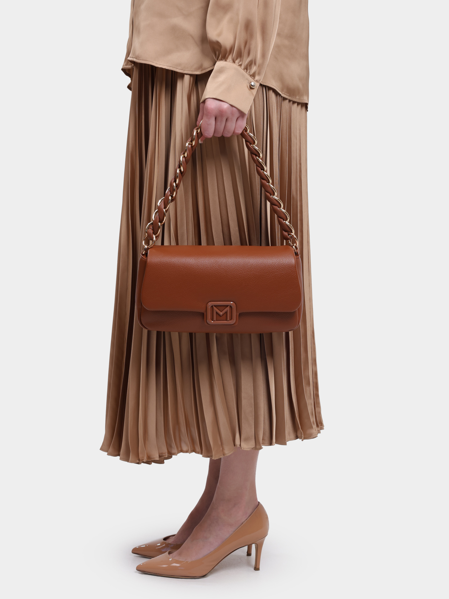 Сумка MARELLA EMILY 003 коричневая женская — купить в интернет-магазине Verdistore