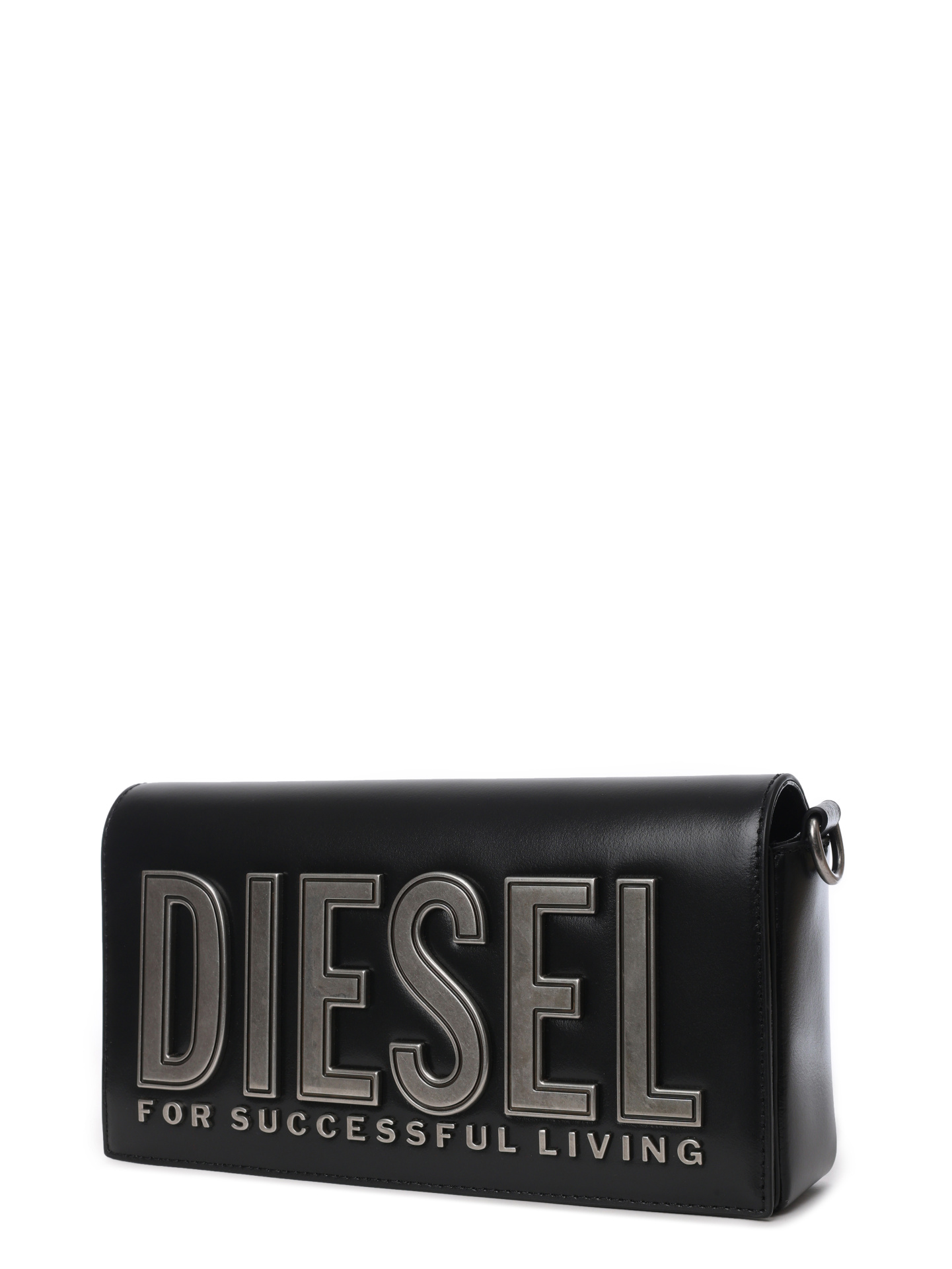 Сумка Diesel X09775P6183T8013 черная женская с логотипом — купить в интернет-магазине Verdistore