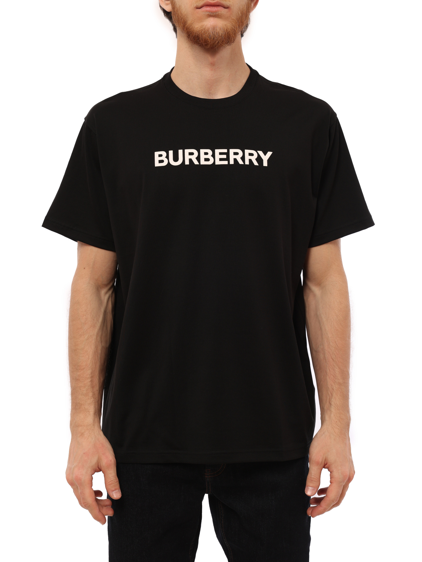 Футболка Burberry 8055307 A1189 хлопковая мужская — купить в интернет-магазине Verdistore