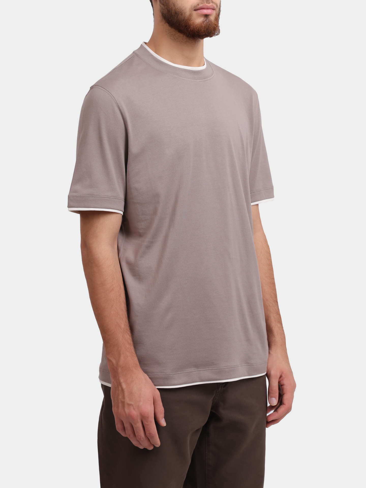 Футболка Brunello Cucinelli M0B137427 CZM82 хлопковая мужская — купить в интернет-магазине Verdistore