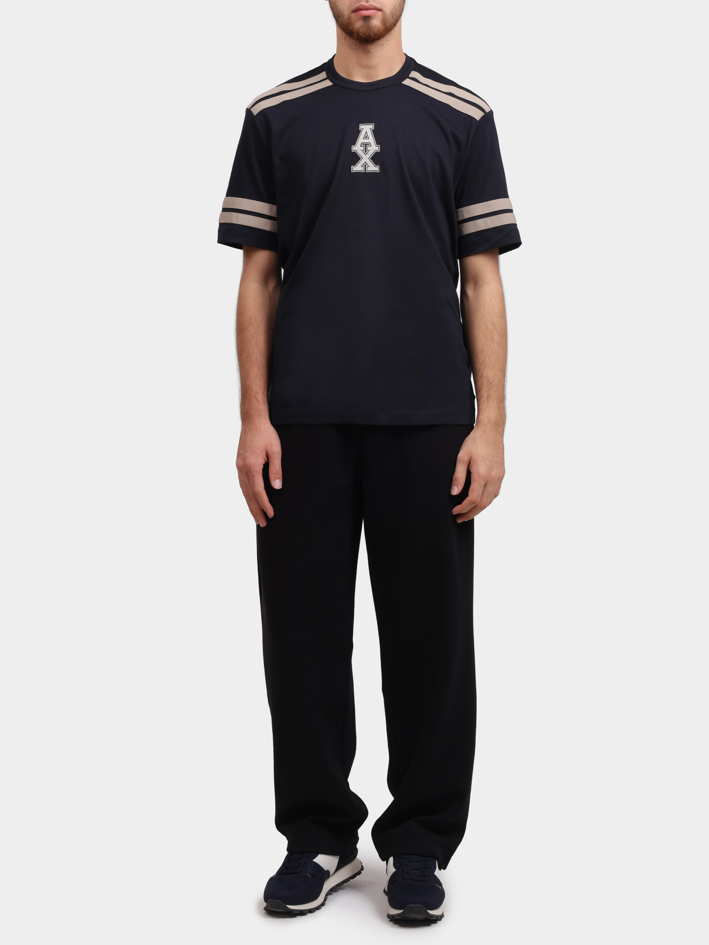 Брюки Armani Exchange XM000461 AF10818 UC001 черные мужские — купить в интернет-магазине Verdistore