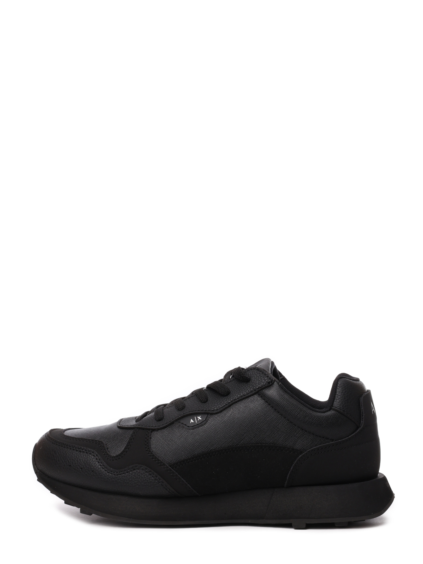 Кроссовки Armani Exchange XUX205 XV869 K001 черные мужские с замшевыми вставками — купить в интернет-магазине Verdistore
