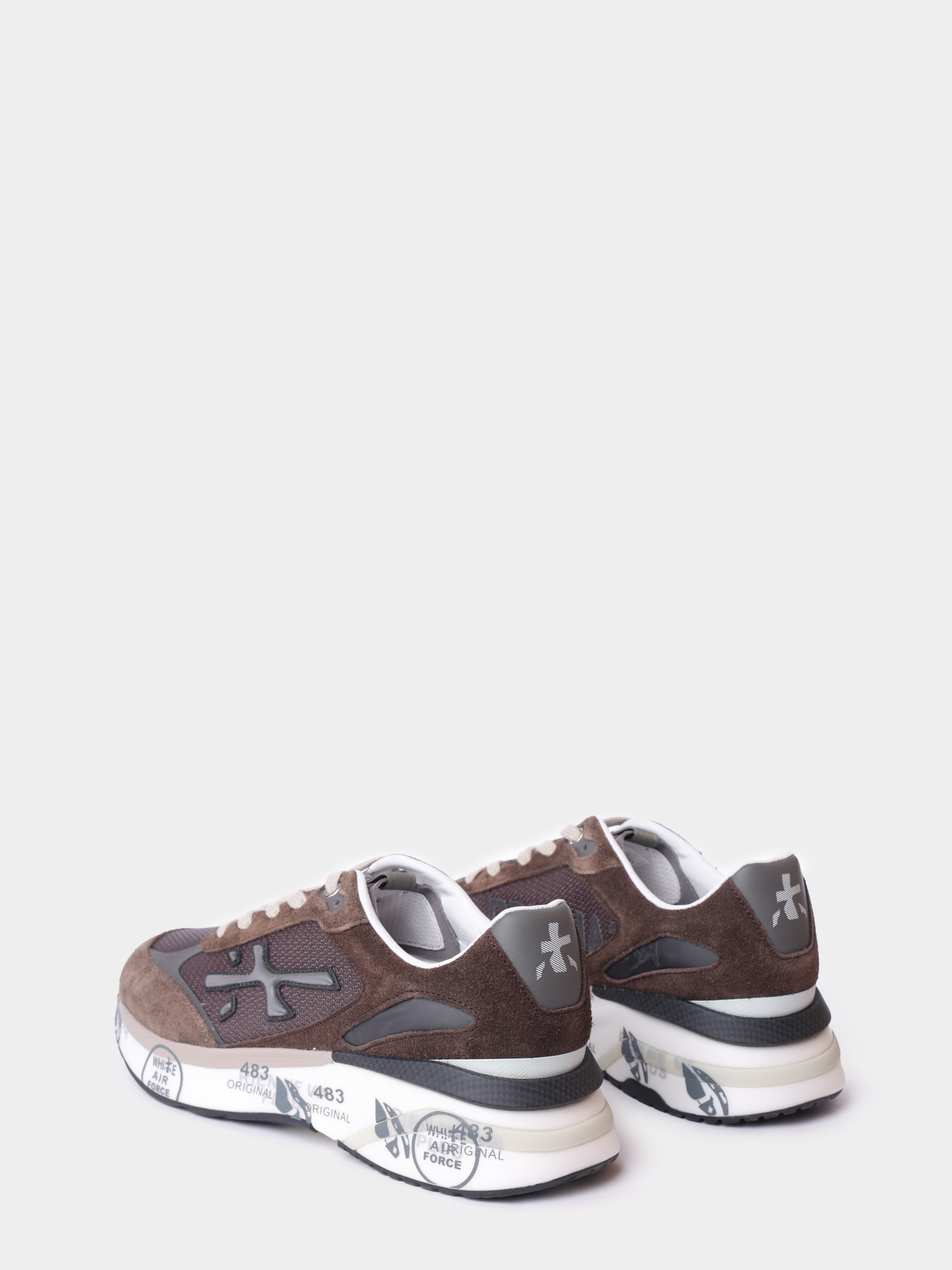 Кроссовки Premiata MOERUN VAR 6446 комбинированные мужские — купить в интернет-магазине Verdistore