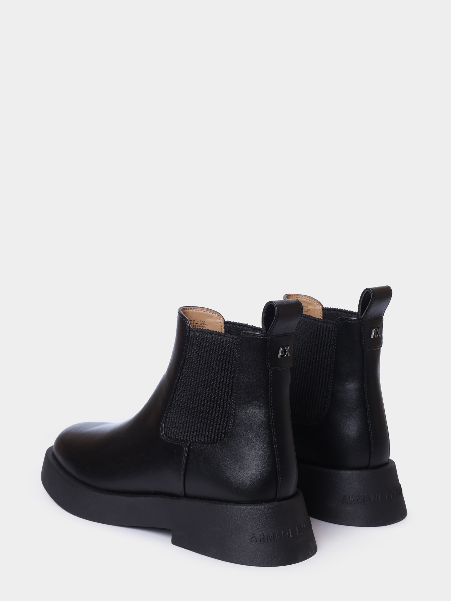 Ботинки Armani Exchange XW002118 AF19227 UC001 кожаные женские  — купить в интернет-магазине Verdistore