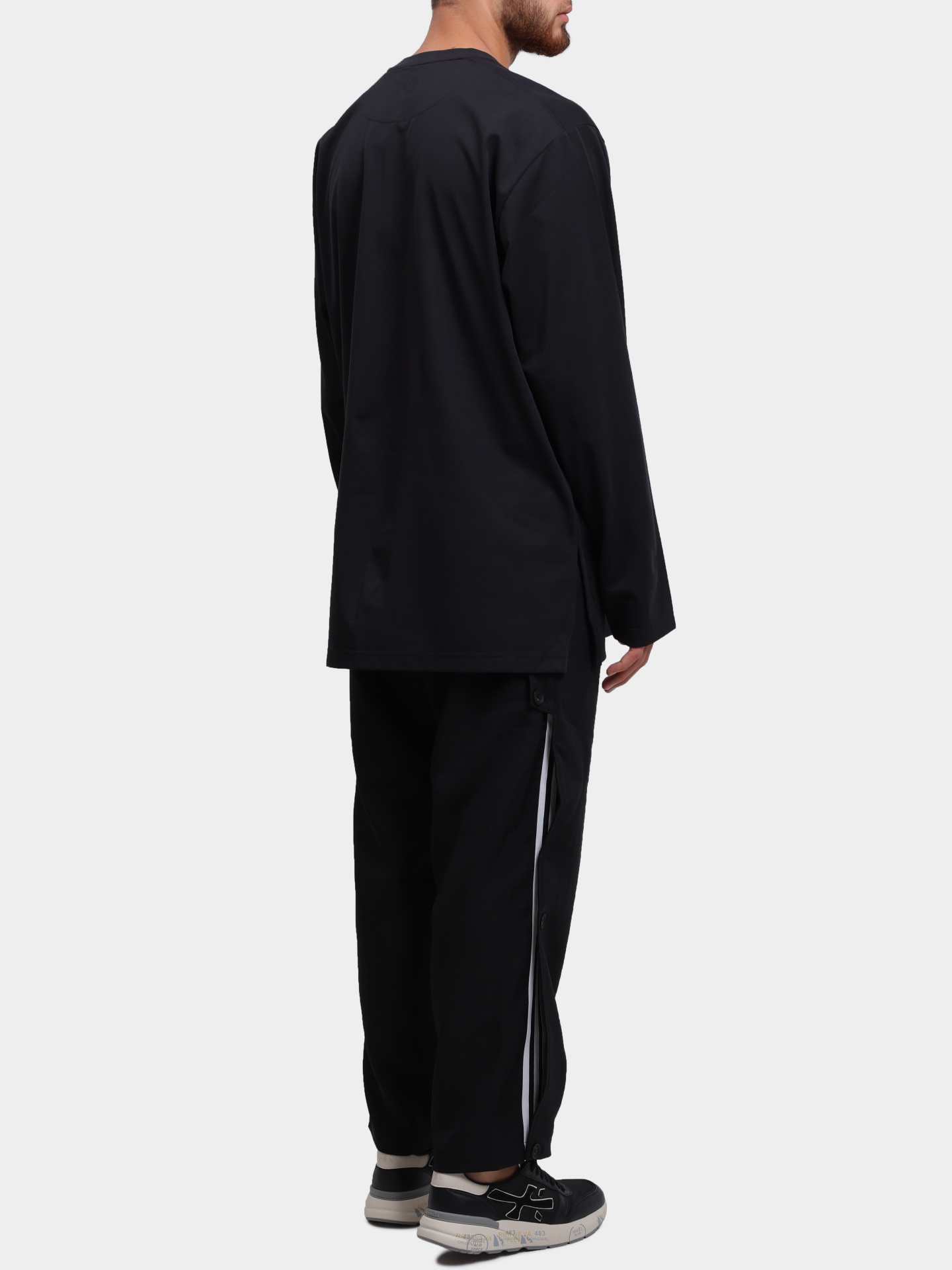 Лонгслив Y-3 JN4944 черный мужской — купить в интернет-магазине Verdistore