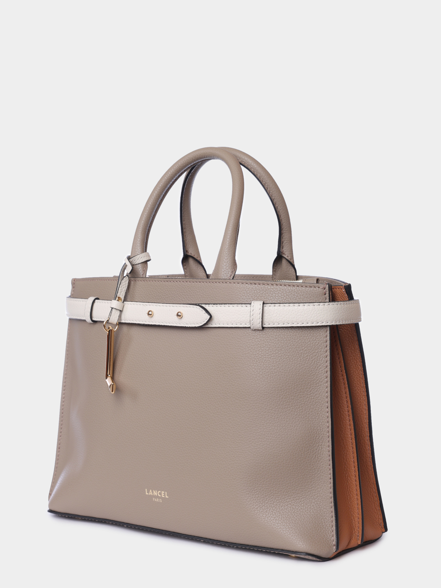 Сумка Lancel A13548 LL бежевая женская из кожи  — купить в интернет-магазине Verdistore