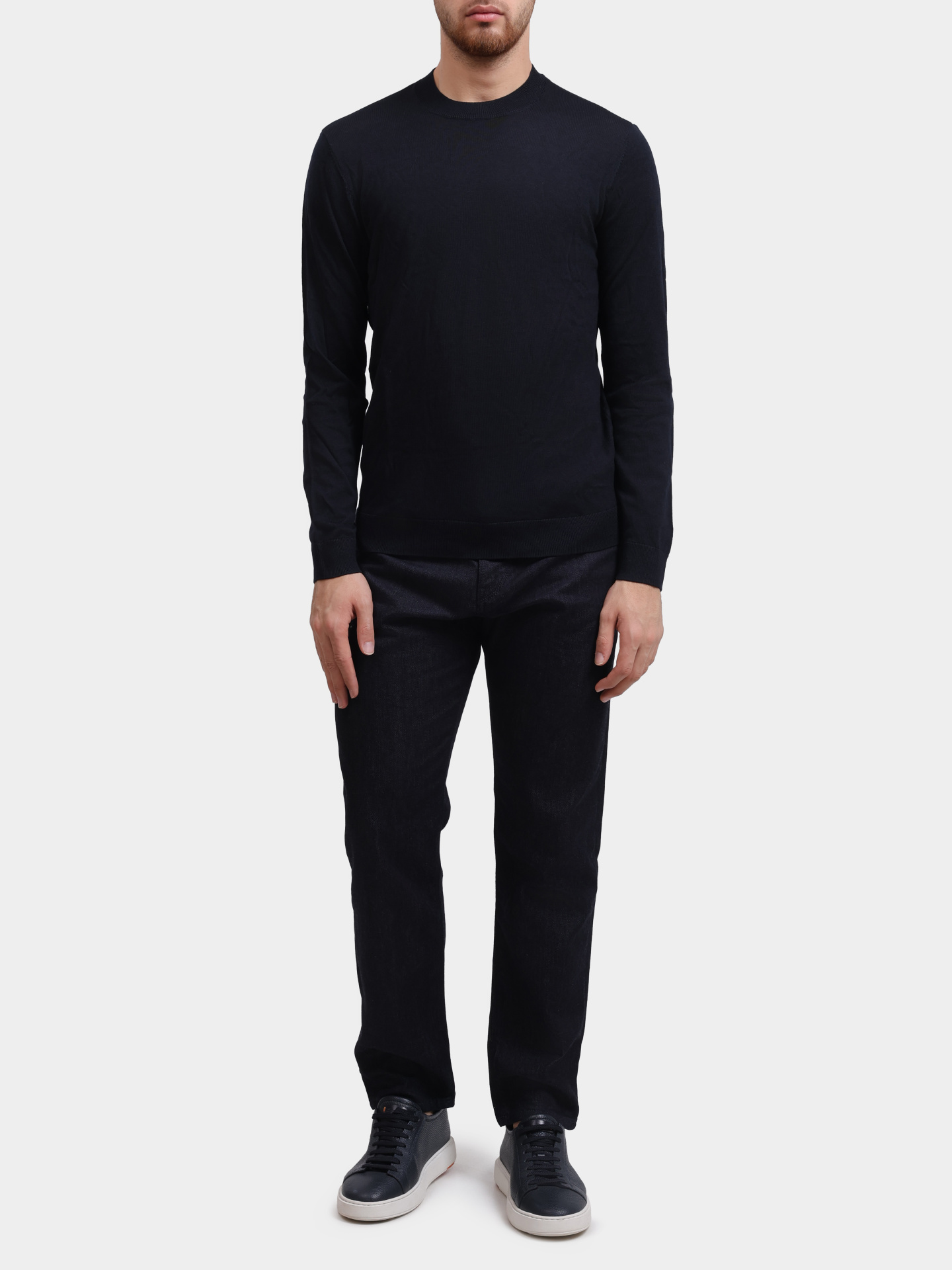 Джемпер Emporio Armani EM001957 AF14114 UB118 шерстяной мужской — купить в интернет-магазине Verdistore