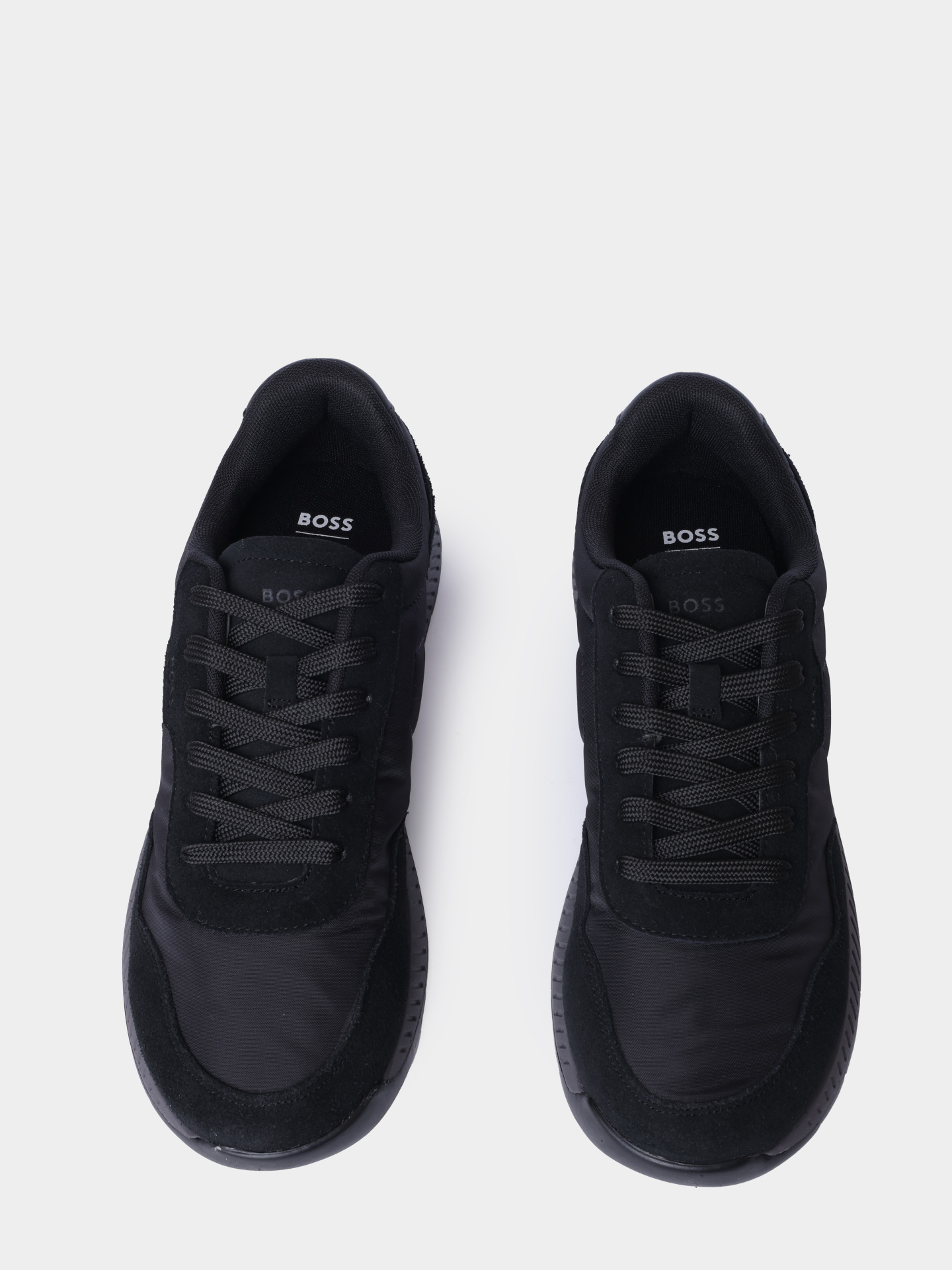 Кроссовки Boss Titanium Runn_sdnypa 10275890 01 50552895 005 черные мужские  — купить в интернет-магазине Verdistore