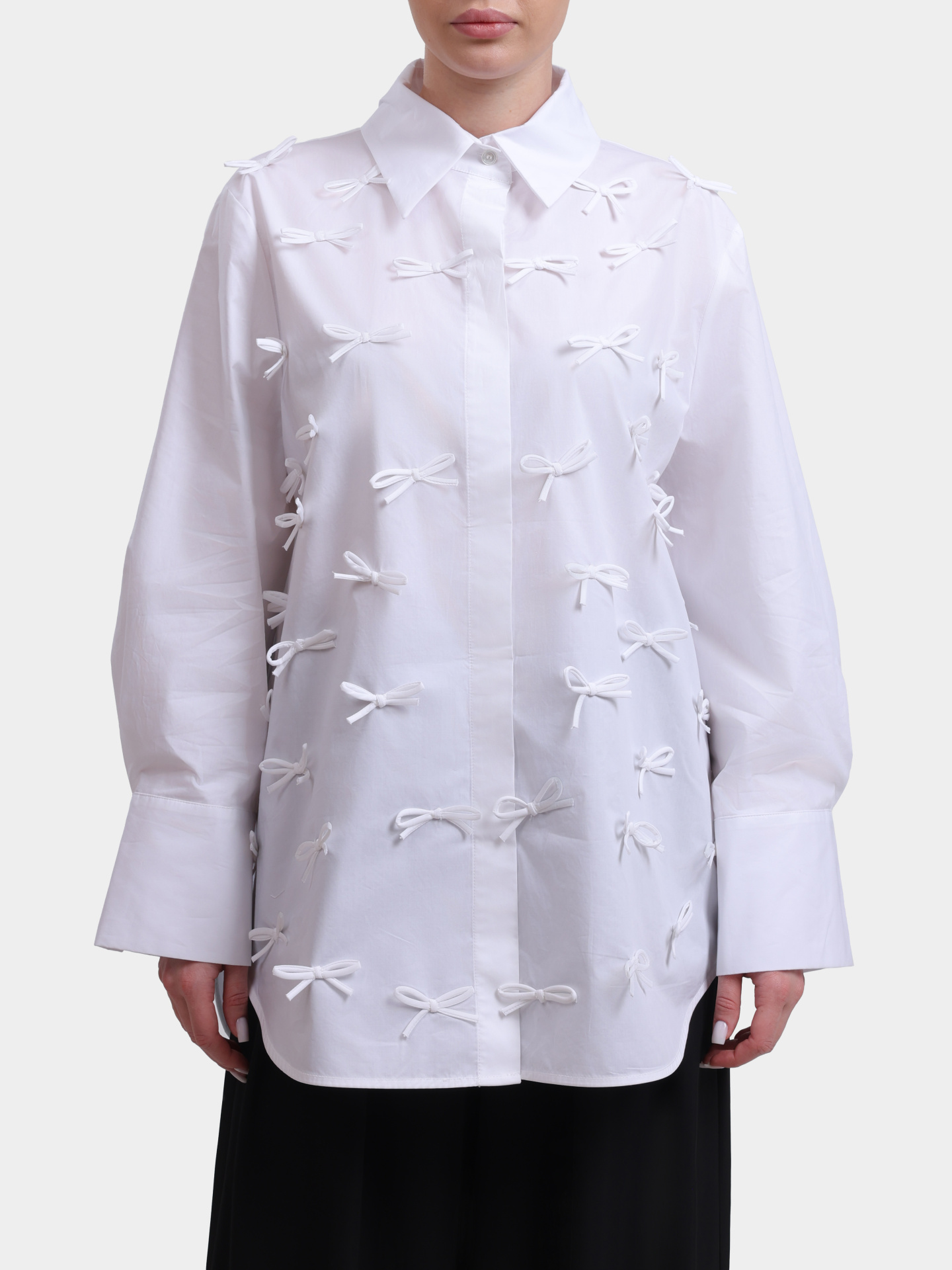 Рубашка MEIMEIJ A17 791 белая женская — купить в интернет-магазине Verdistore