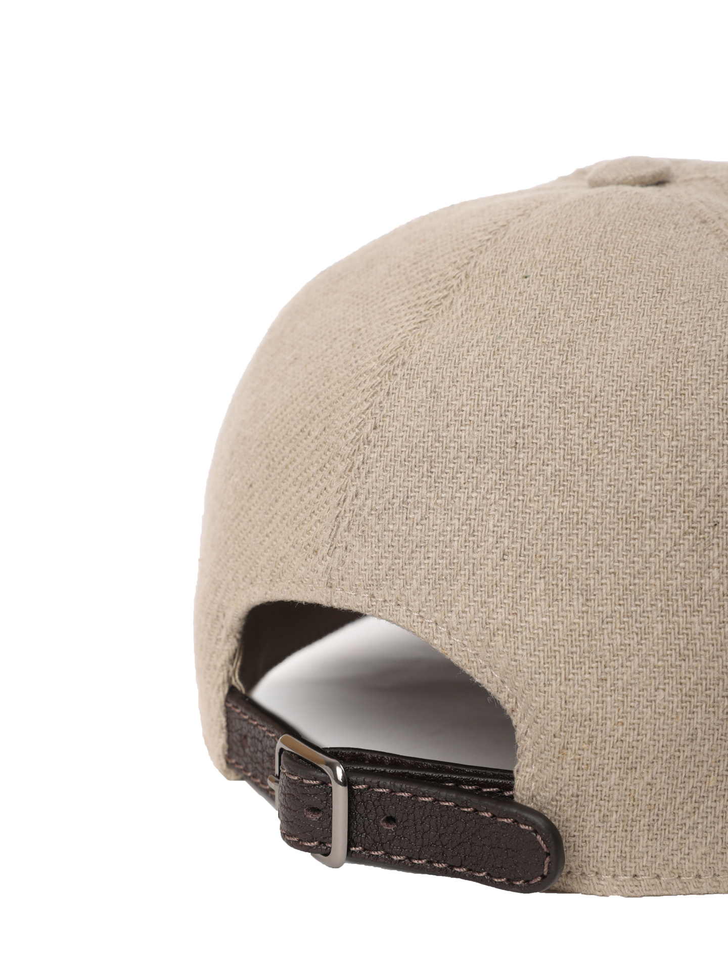 Бейсболка Brunello Cucinelli MCAP90076 C001 бежевая женская изо льна — купить в интернет-магазине Verdistore