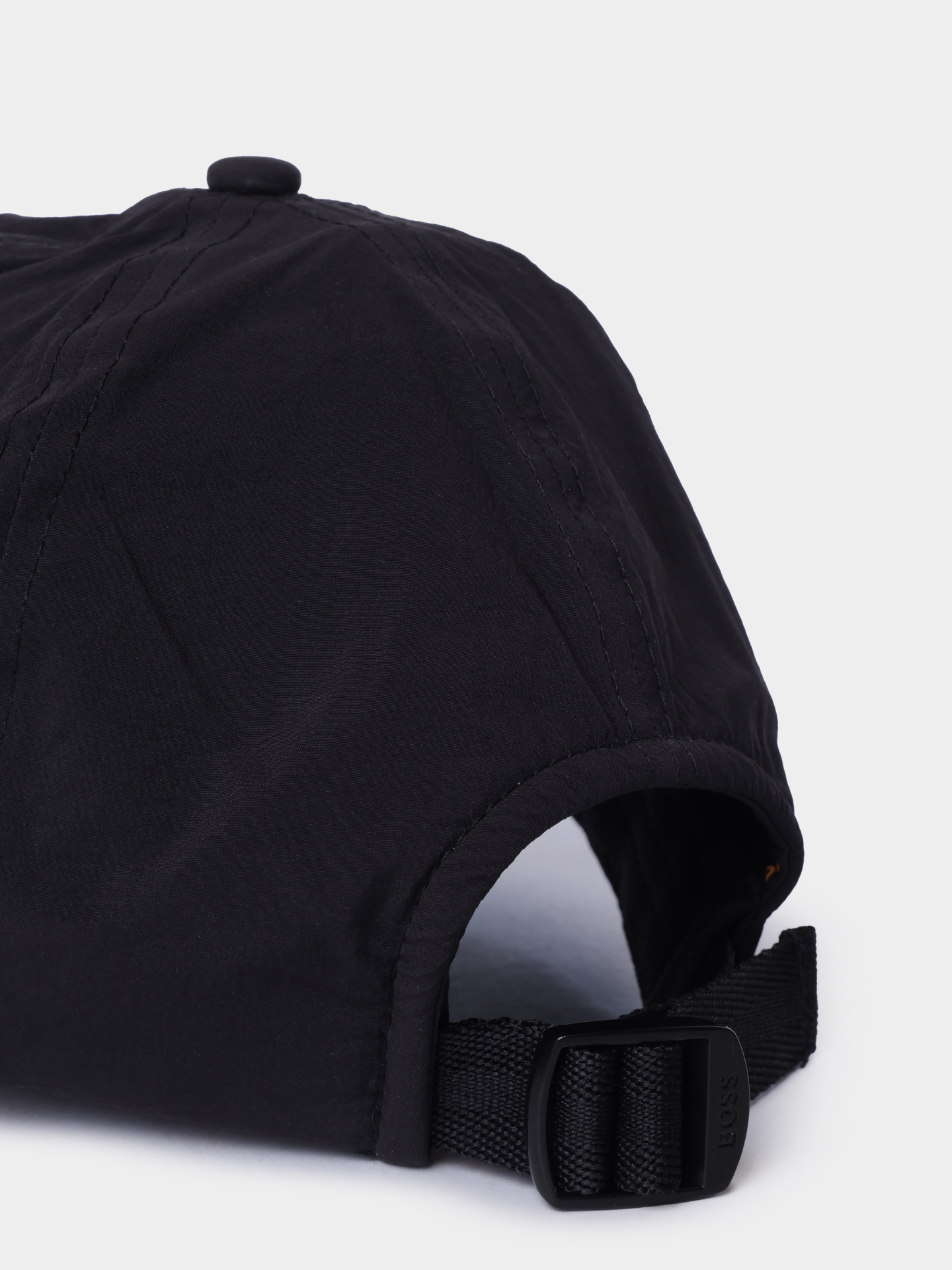 Бейсболка Derrel-N-PA 10268302 01 50550604 001 черная мужская с логотипом-нашивкой — купить в интернет-магазине Verdistore