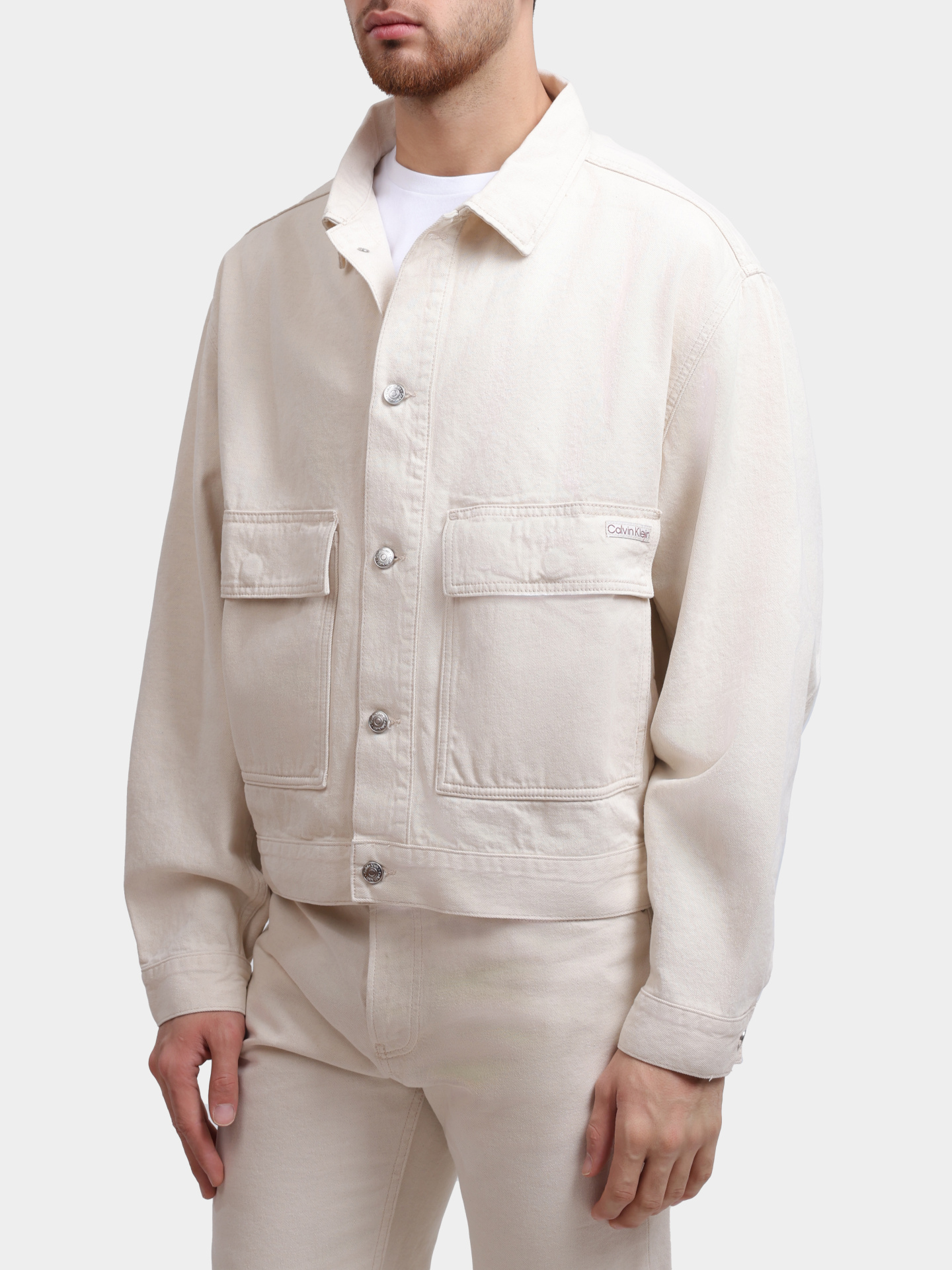 Куртка Calvin Klein Jeans J30J327212 1AA джинсовая мужская — купить в интернет-магазине Verdistore