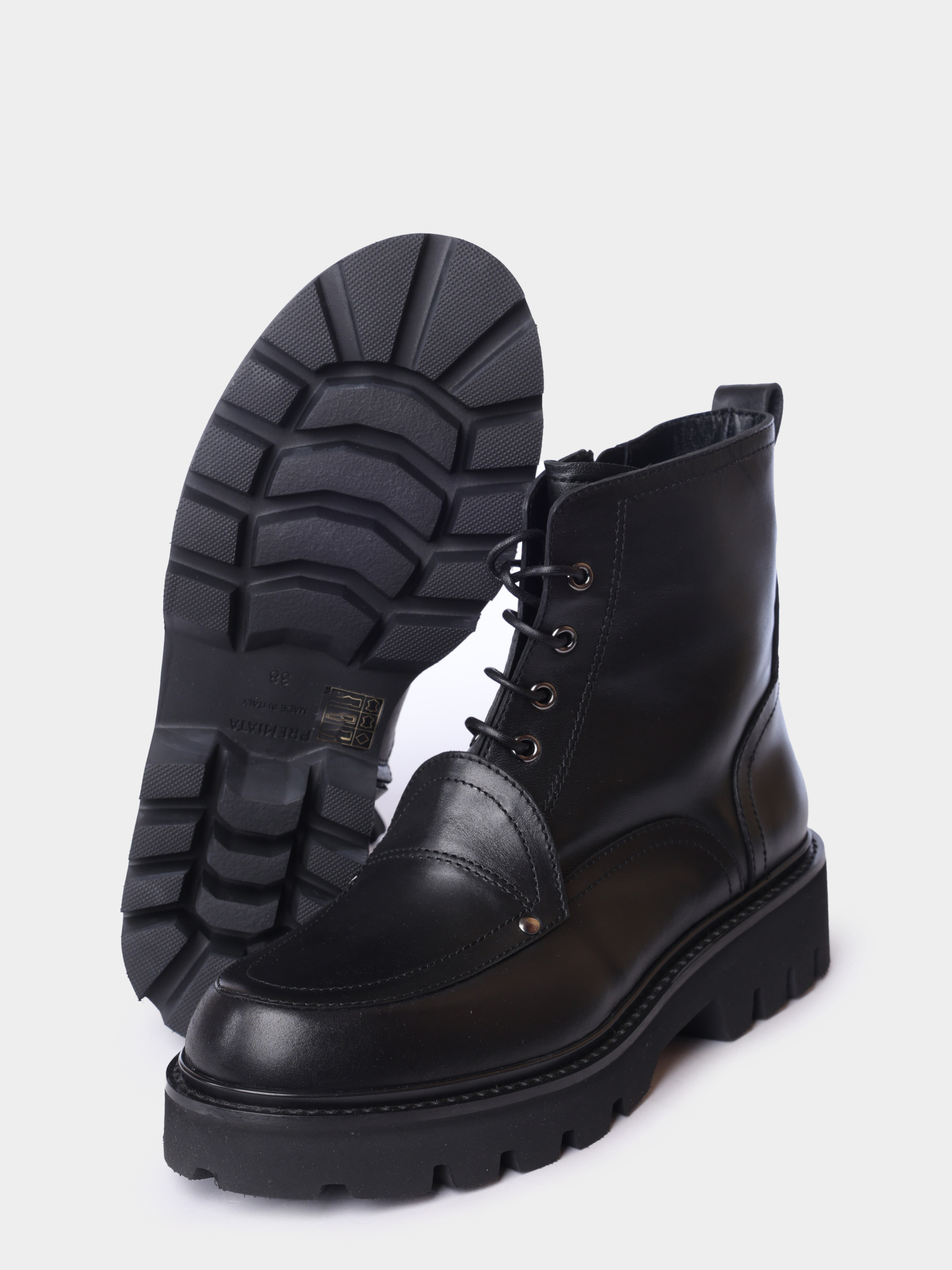 Ботинки Premiata M7187 кожаные женские — купить в интернет-магазине Verdistore