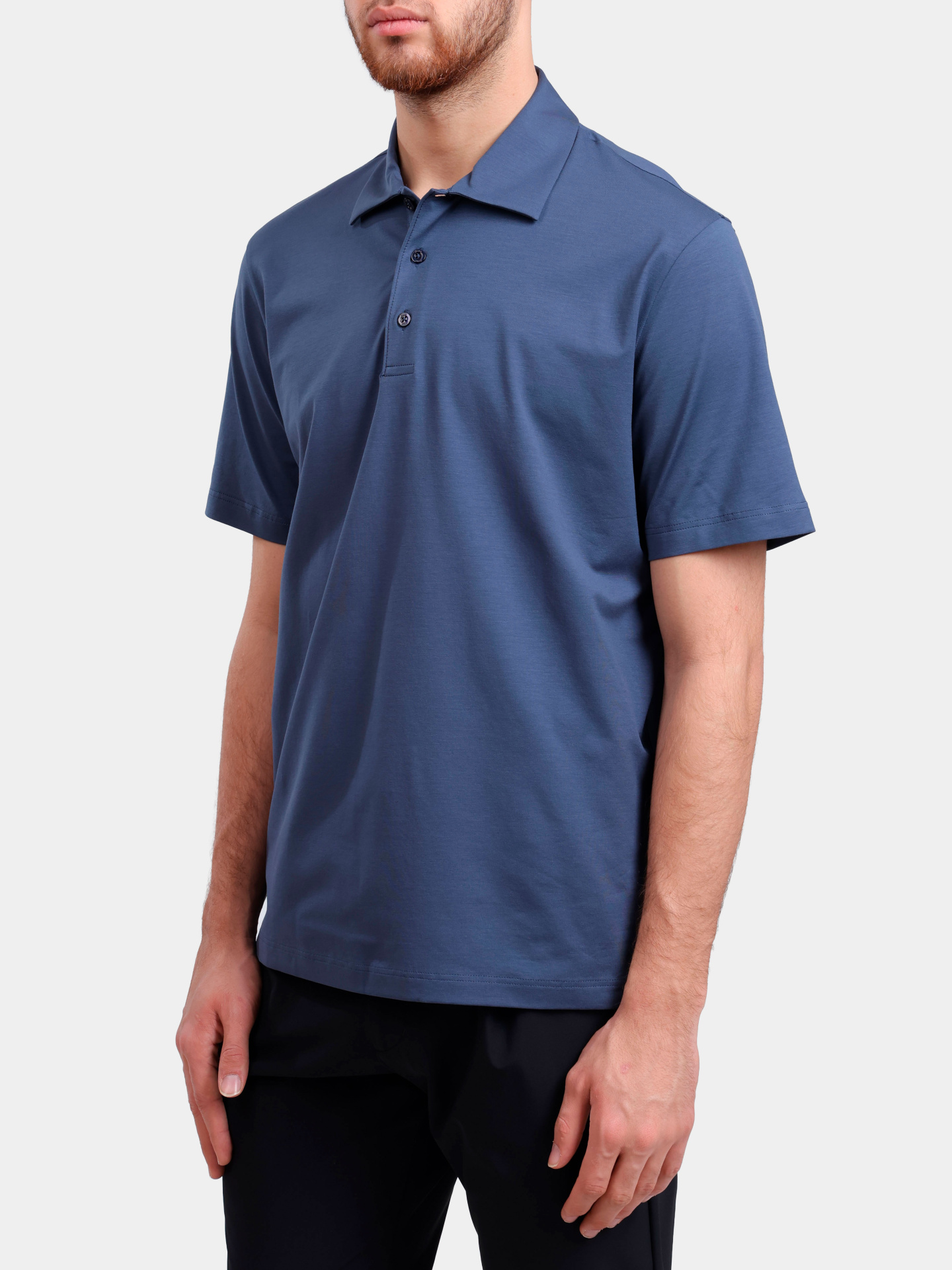 Поло Herno JPL00142U 52003 9119 хлопковое мужское — купить в интернет-магазине Verdistore